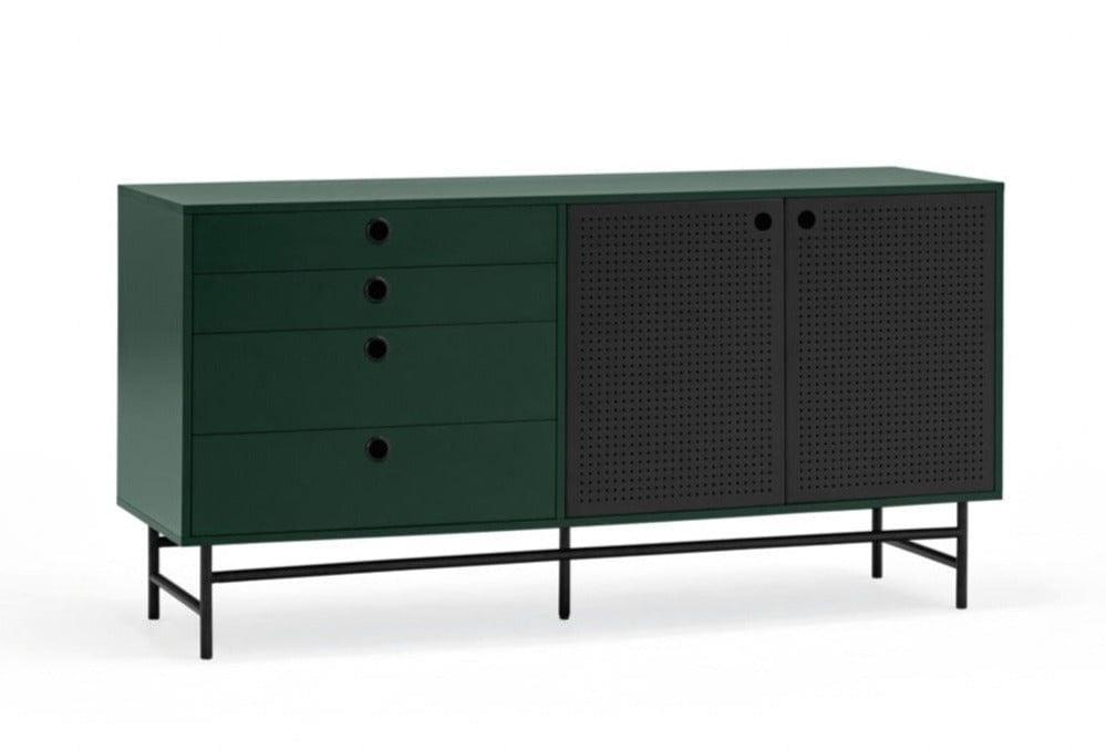 Komoda PUNTO ciemnozielony Teulat Eye on Design