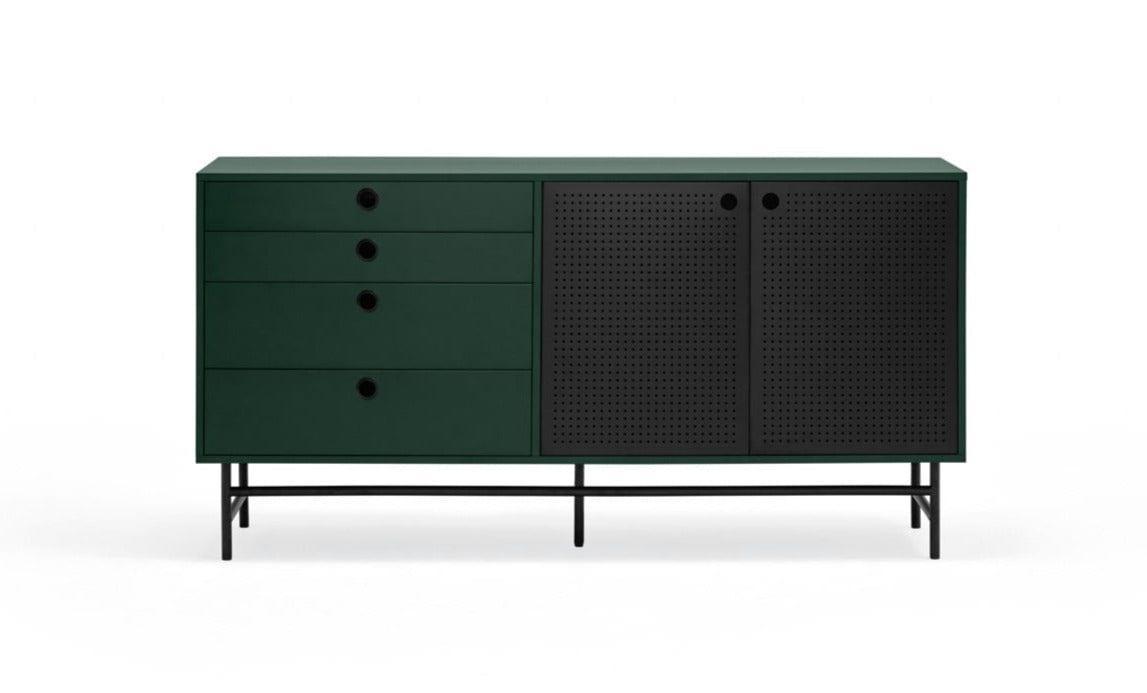 Komoda PUNTO ciemnozielony Teulat Eye on Design