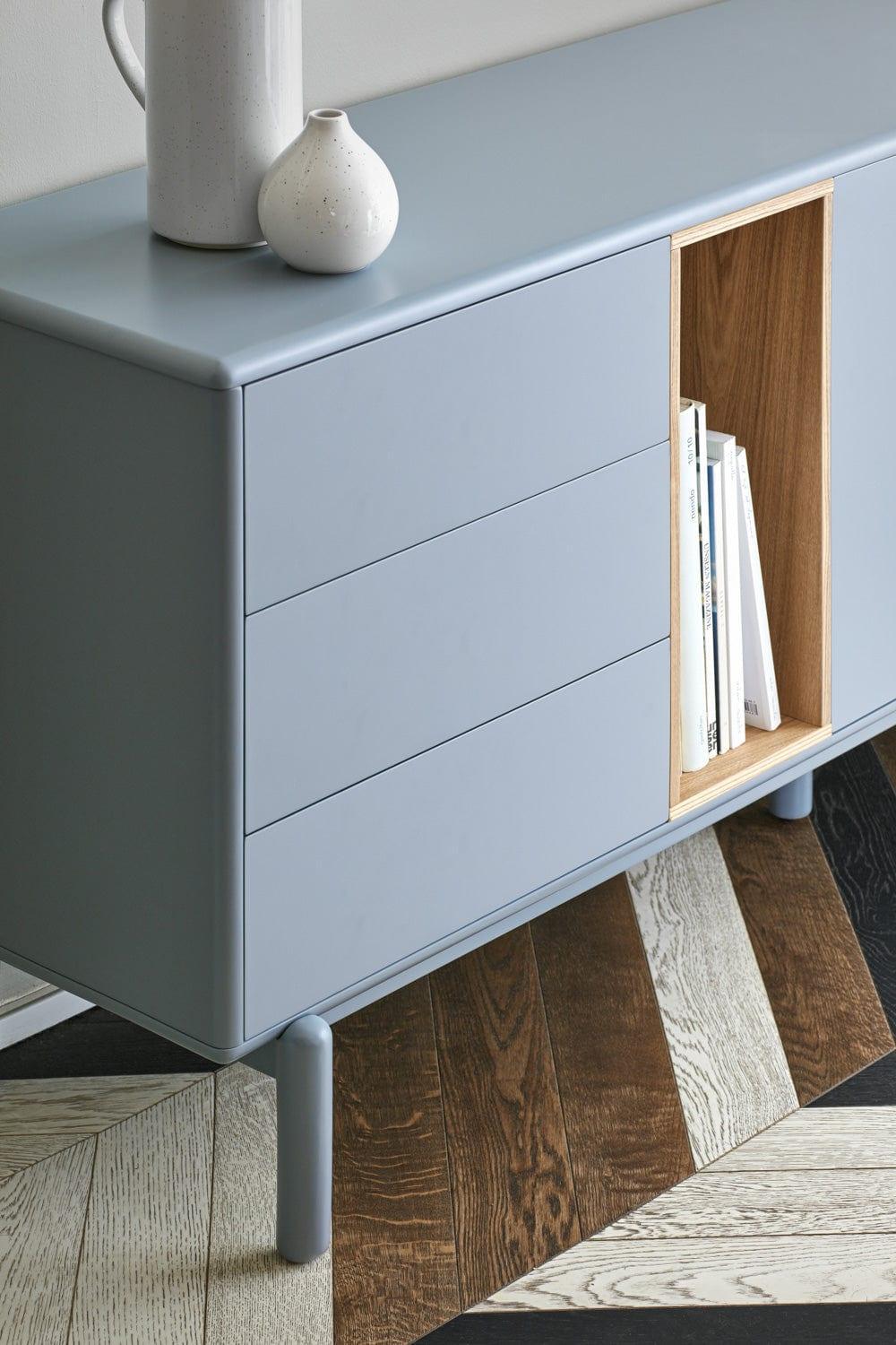 Komoda szeroka CORVO szary Teulat Eye on Design