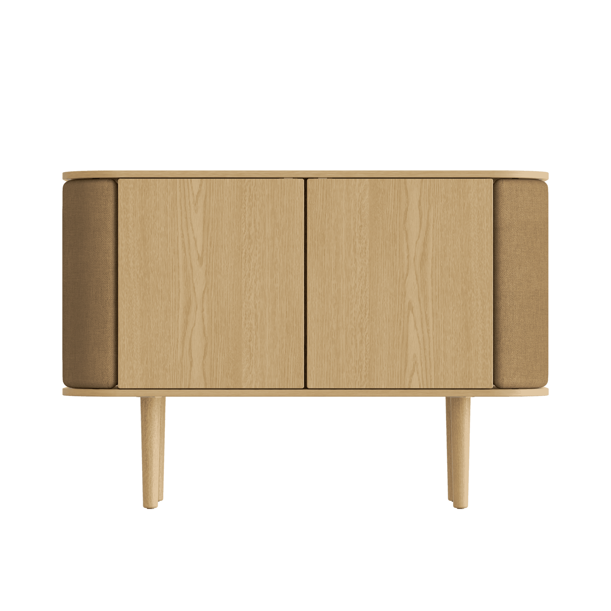 Komoda TREASURES karmelowy z dębem UMAGE 2-drzwiowa Eye on Design