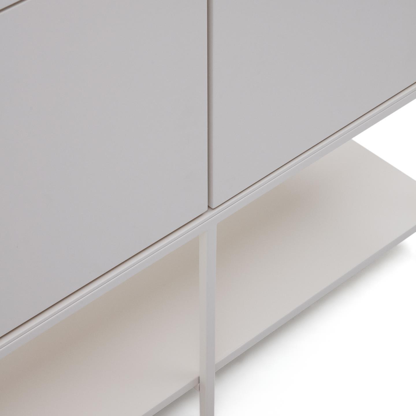Komoda wysoka 4-drzwiowa VEDRANA biały La Forma Eye on Design