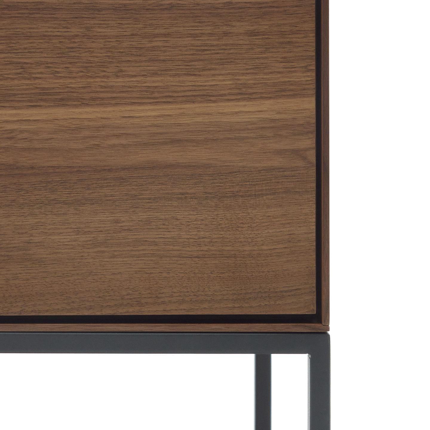 Komoda wysoka 4-drzwiowa VEDRANA fornir orzechowy La Forma Eye on Design