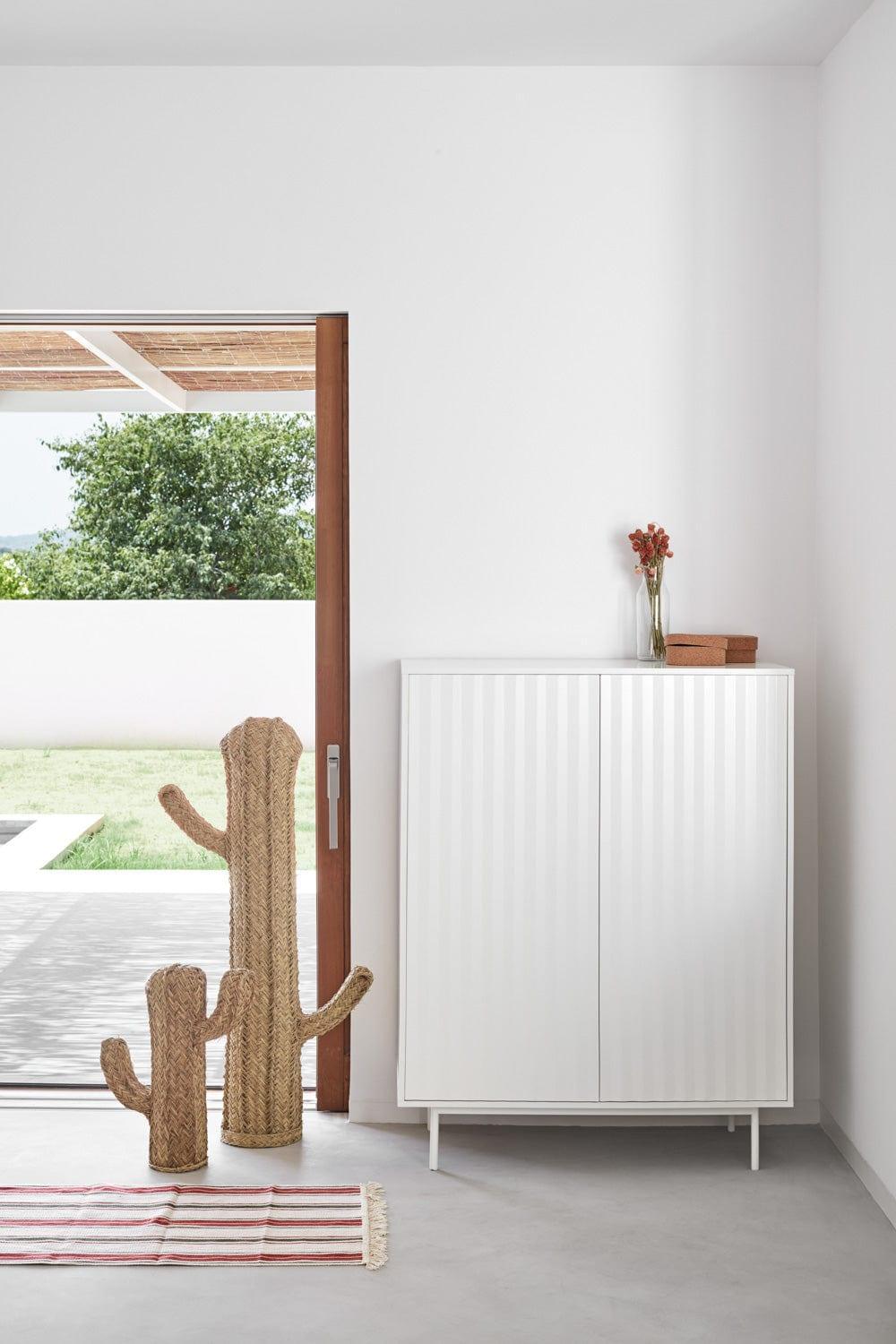 Komoda wysoka SIERRA biały Teulat Eye on Design