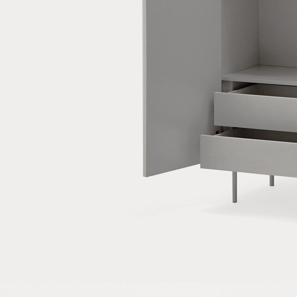 Komoda wysoka SIERRA szary Teulat Eye on Design