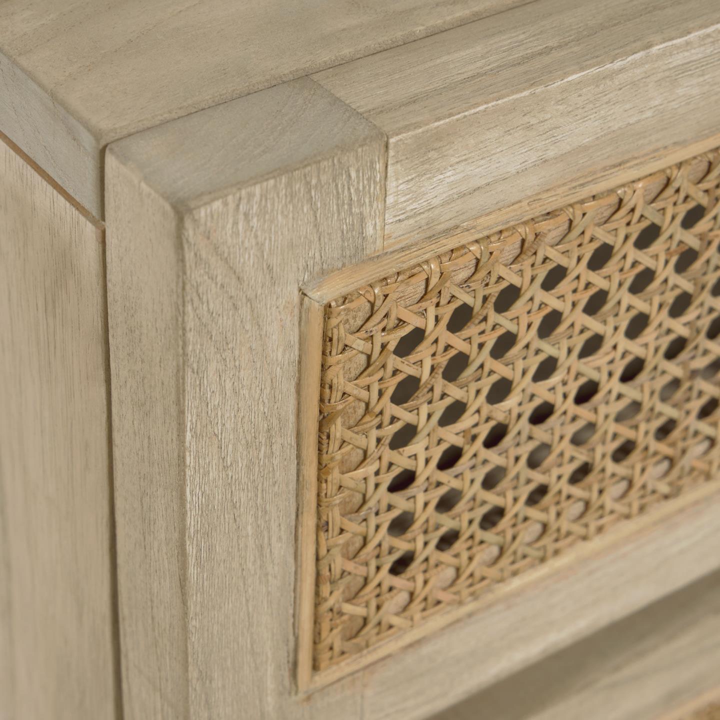 Komoda wysoka z szufladami REXIT fornir mindi La Forma Eye on Design