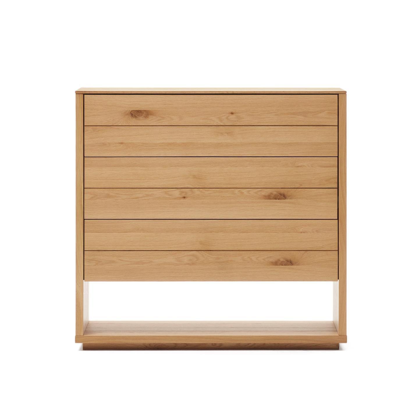 Komoda z szufladami ALGUEMA fornir dębowy La Forma Eye on Design