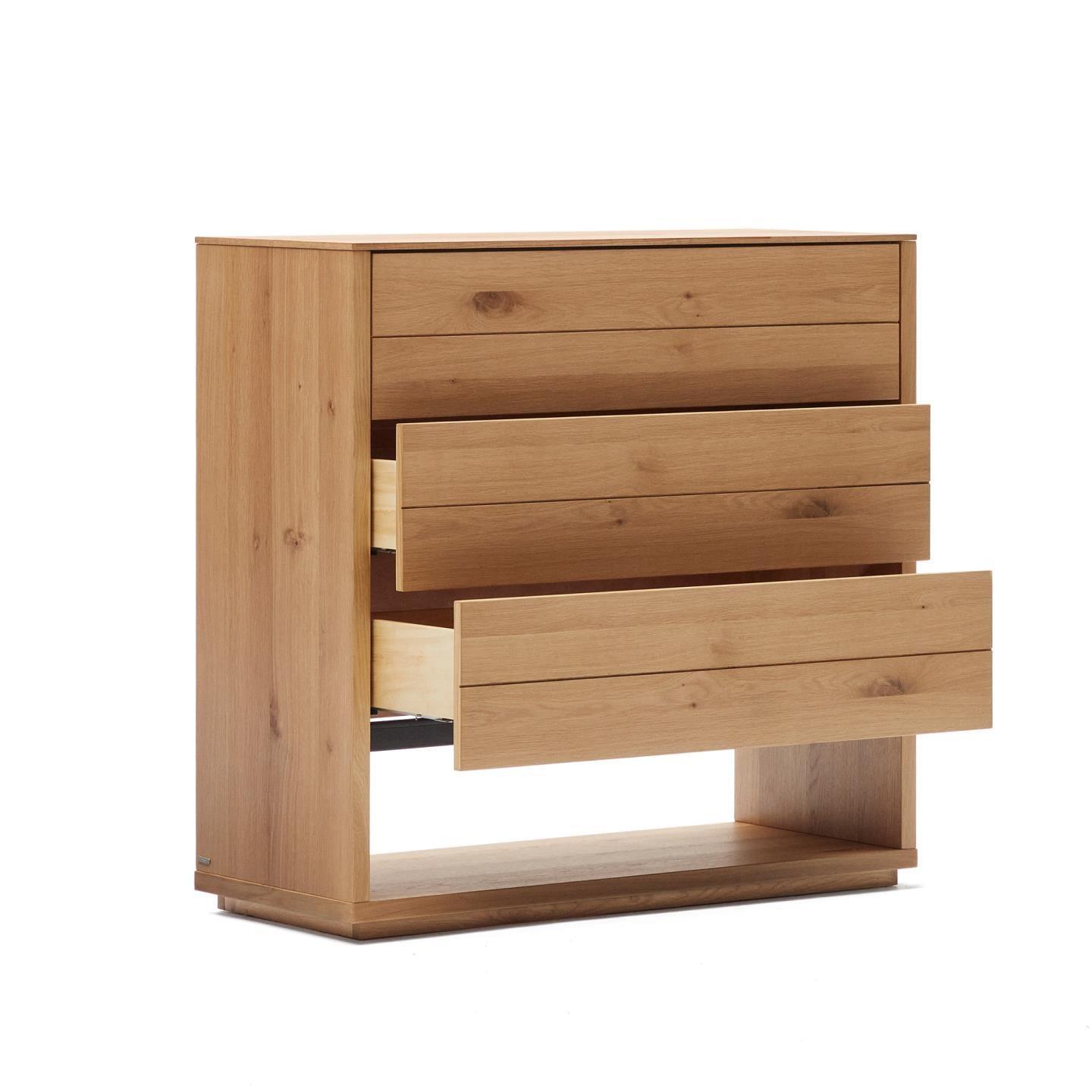Komoda z szufladami ALGUEMA fornir dębowy La Forma Eye on Design
