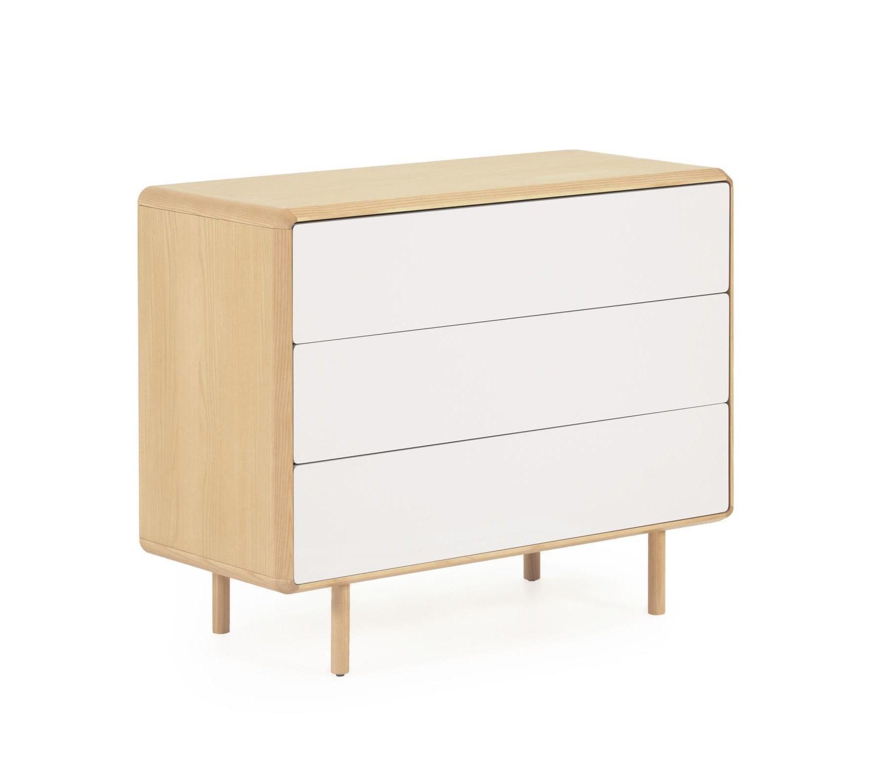 Komoda z szufladami ANIELLE lite drewno jesionowe La Forma Eye on Design
