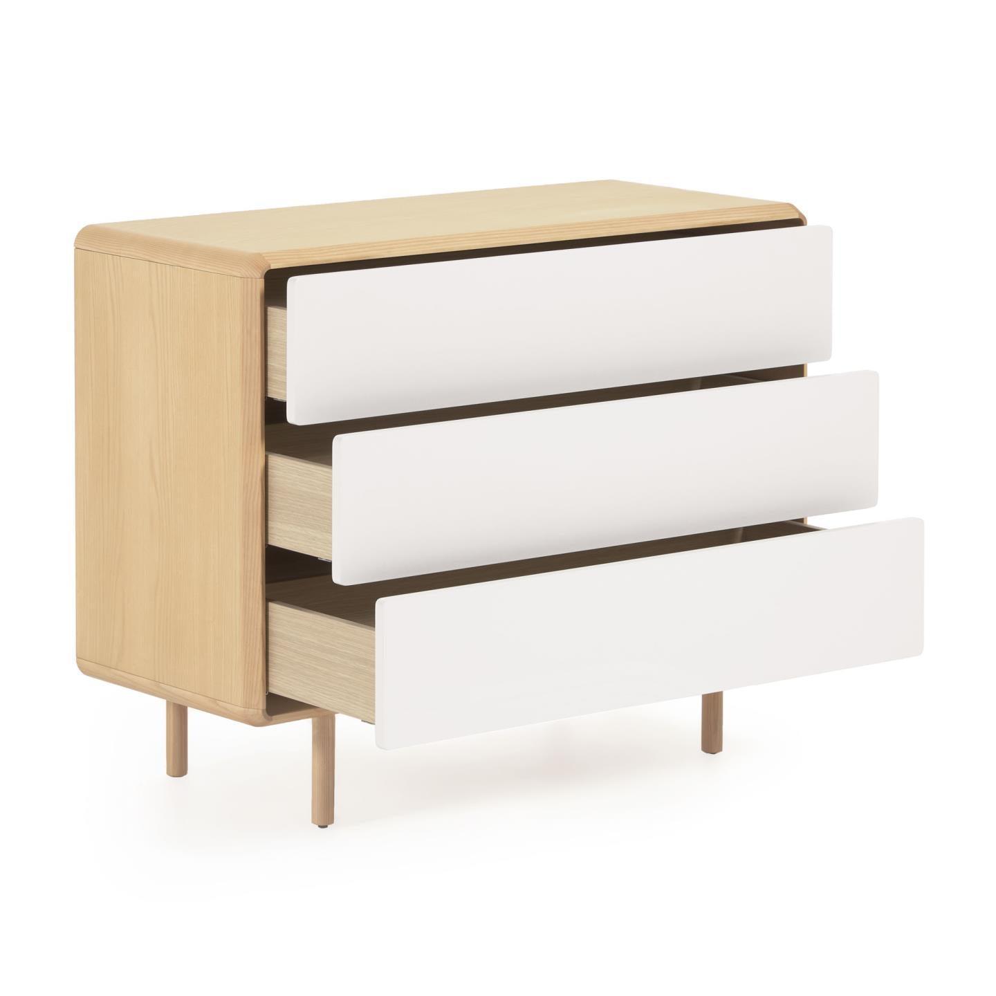 Komoda z szufladami ANIELLE lite drewno jesionowe La Forma Eye on Design