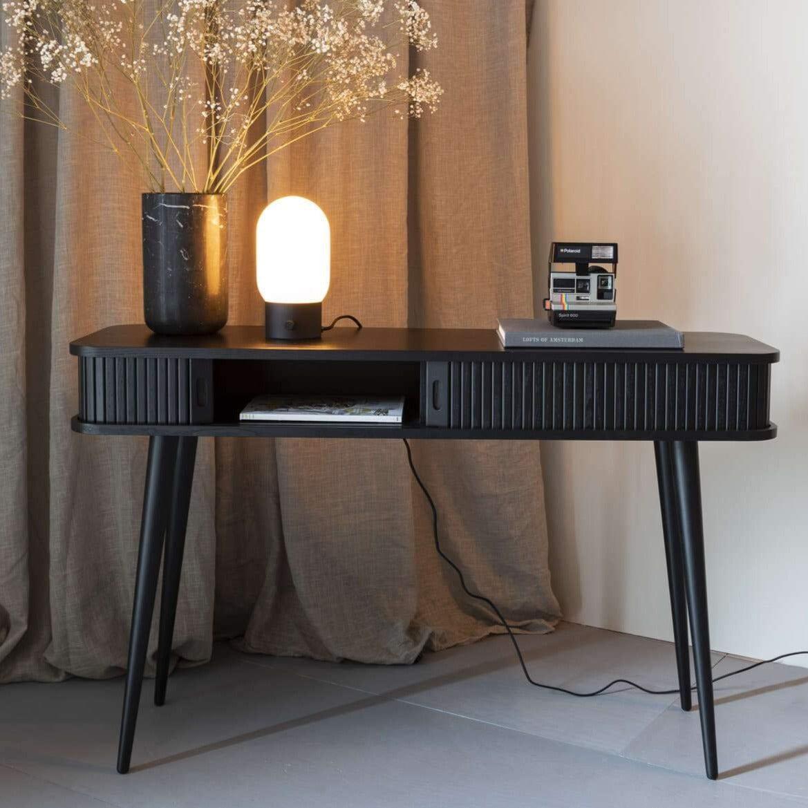 Konsola BARBIER czarny dąb Zuiver Eye on Design