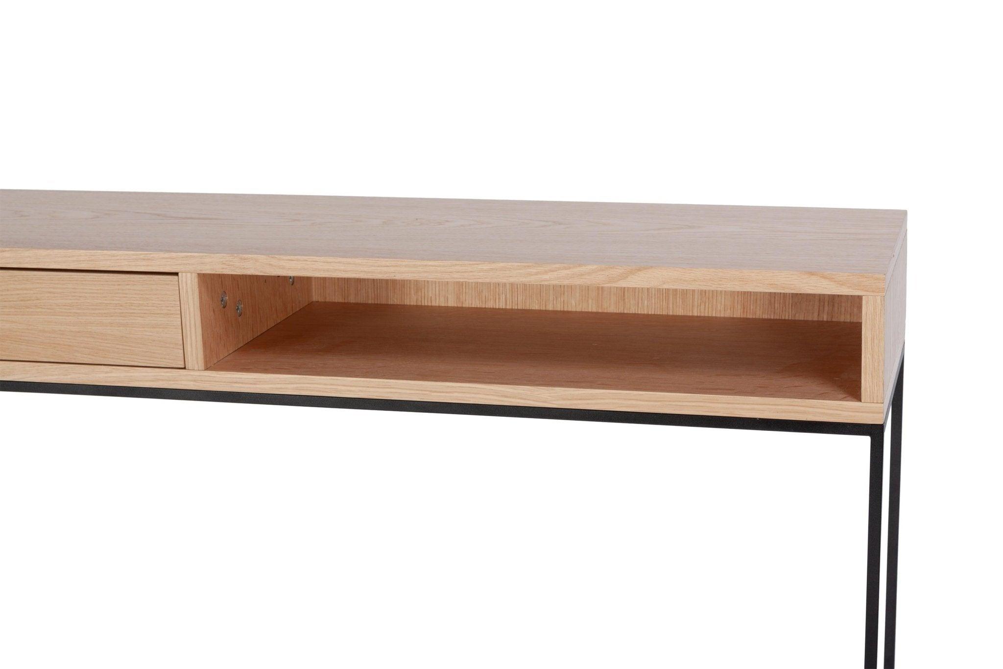 Konsola z szufladą STAM 300 dąb naturalny Nordifra Eye on Design