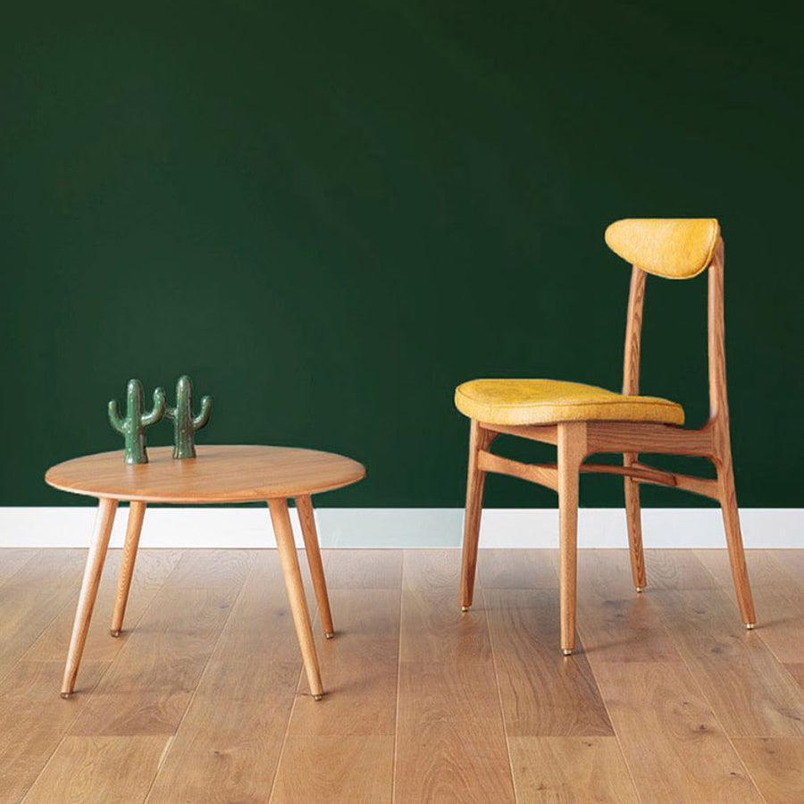 Krzesło 200-190 żółty w tkaninie Marble Mustard 366 concept Eye on Design
