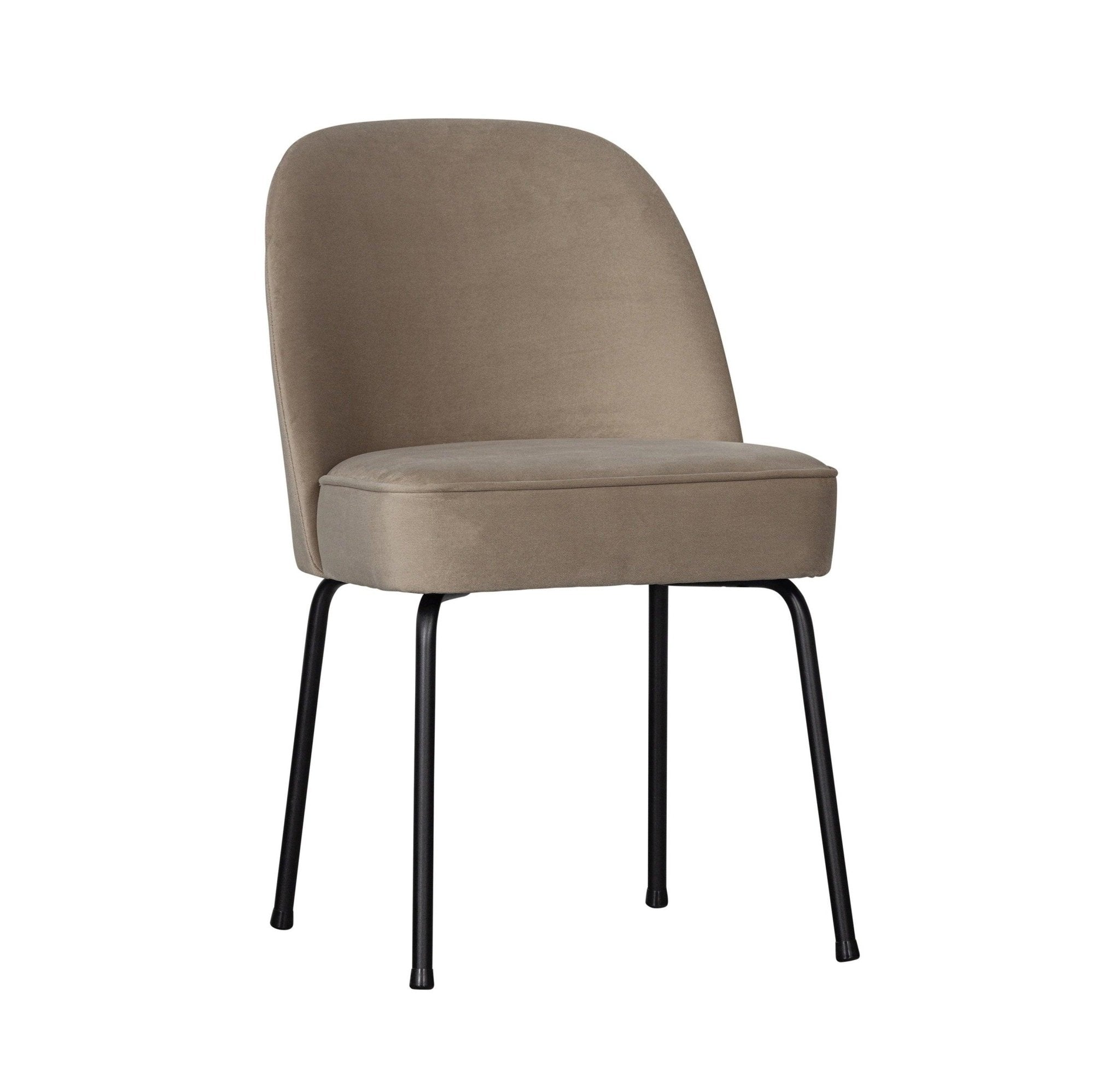 Krzesło aksamitne VOGUE khaki Be Pure Eye on Design