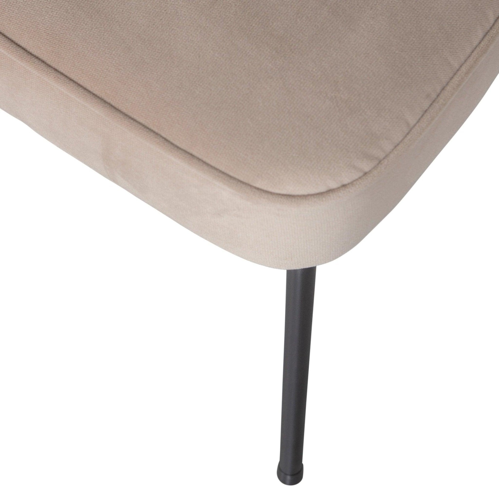 Krzesło aksamitne VOGUE khaki Be Pure Eye on Design