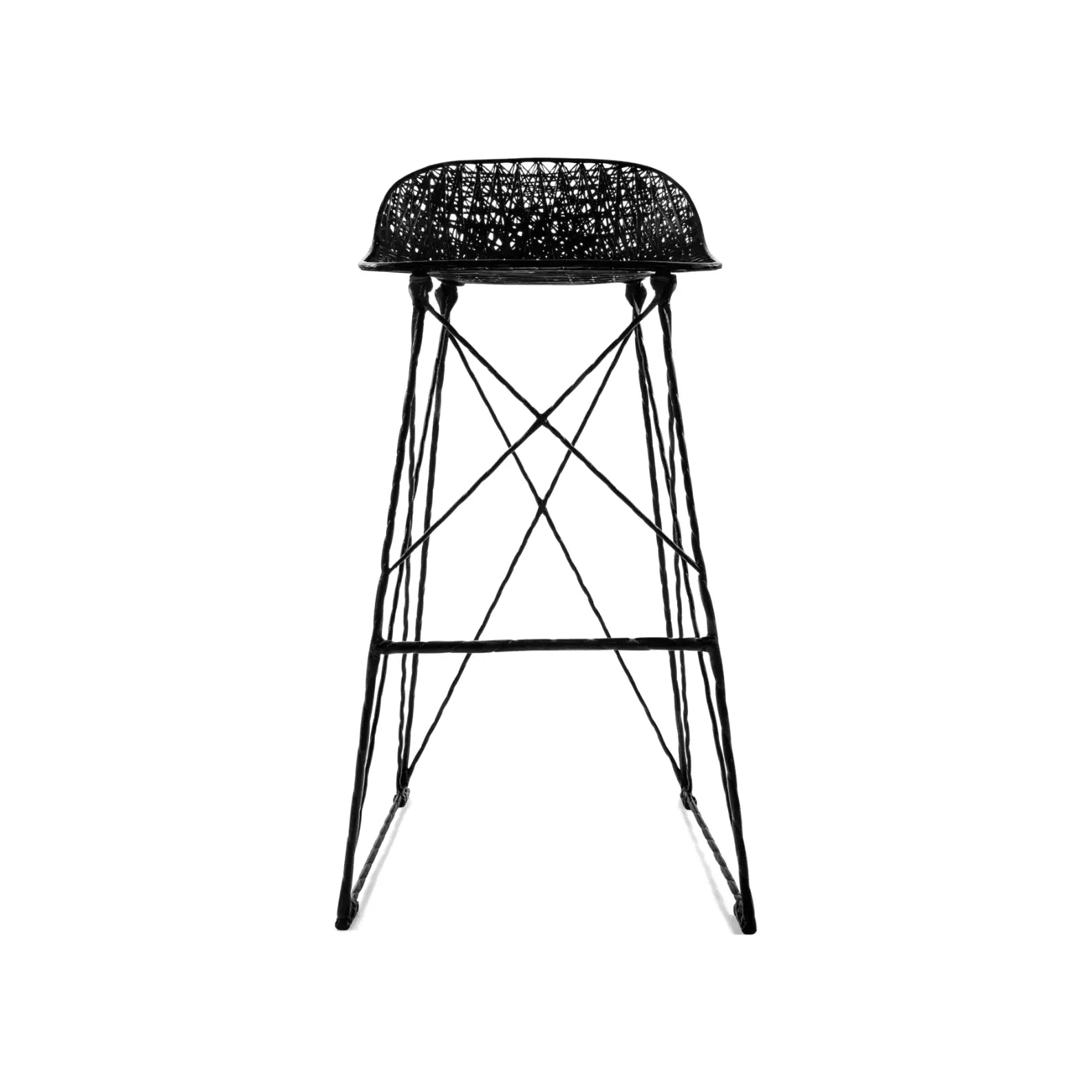Krzesło barowe CARBON czarny – Moooi