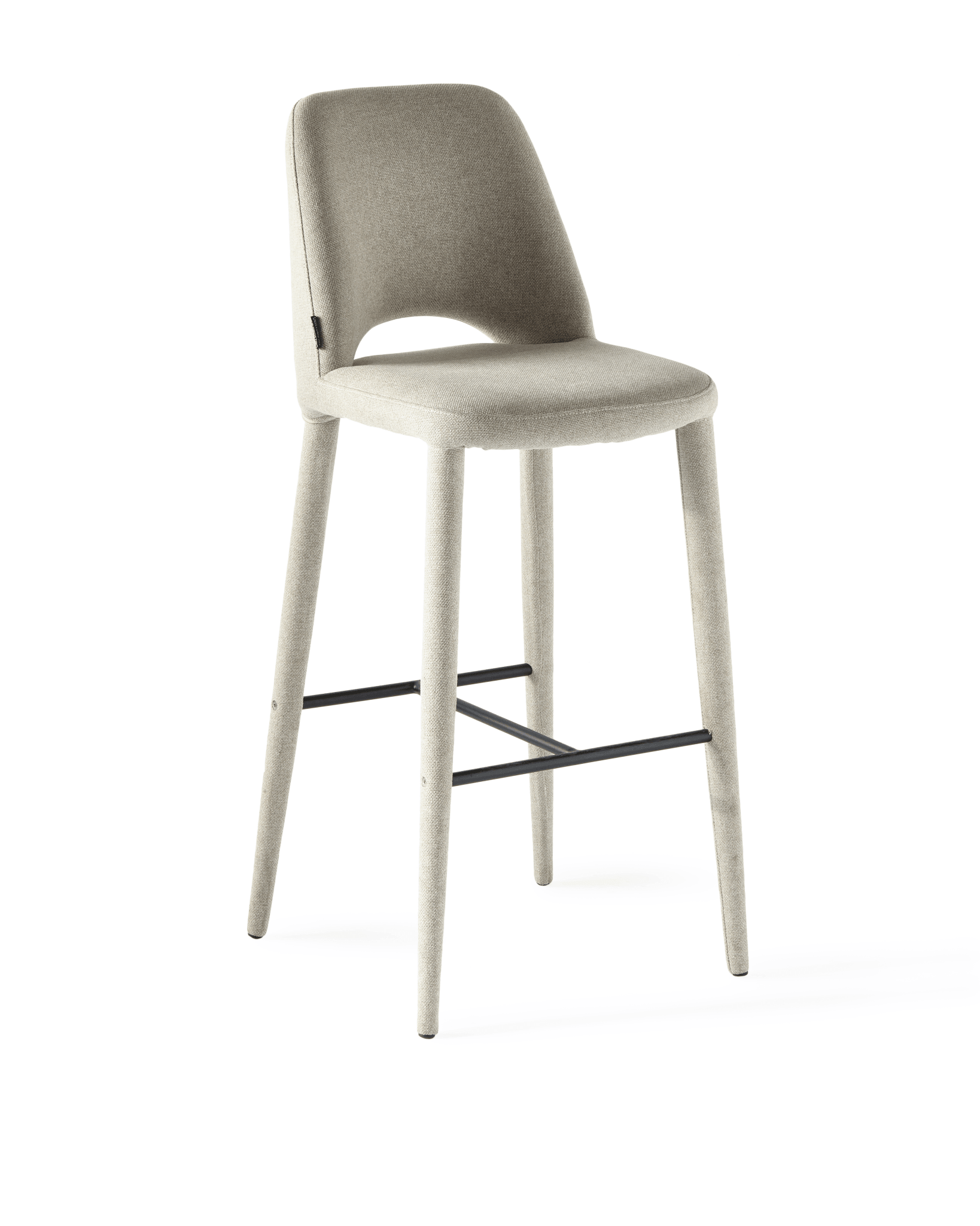 Krzesło barowe HOLY beżowy Pols Potten Eye on Design