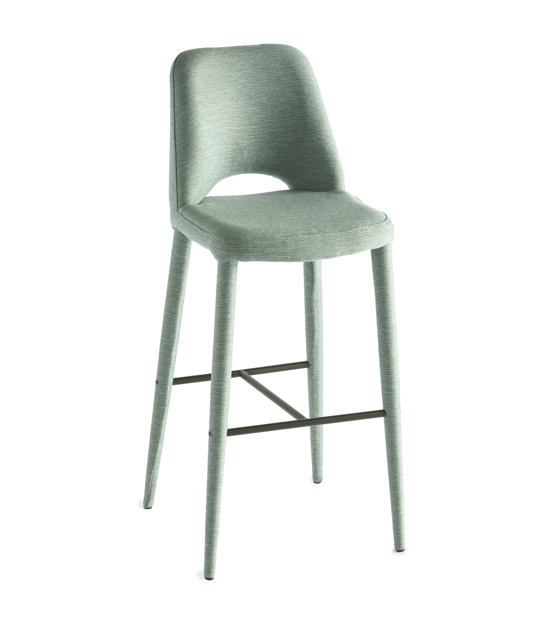 Krzesło barowe HOLY miętowy Pols Potten Eye on Design