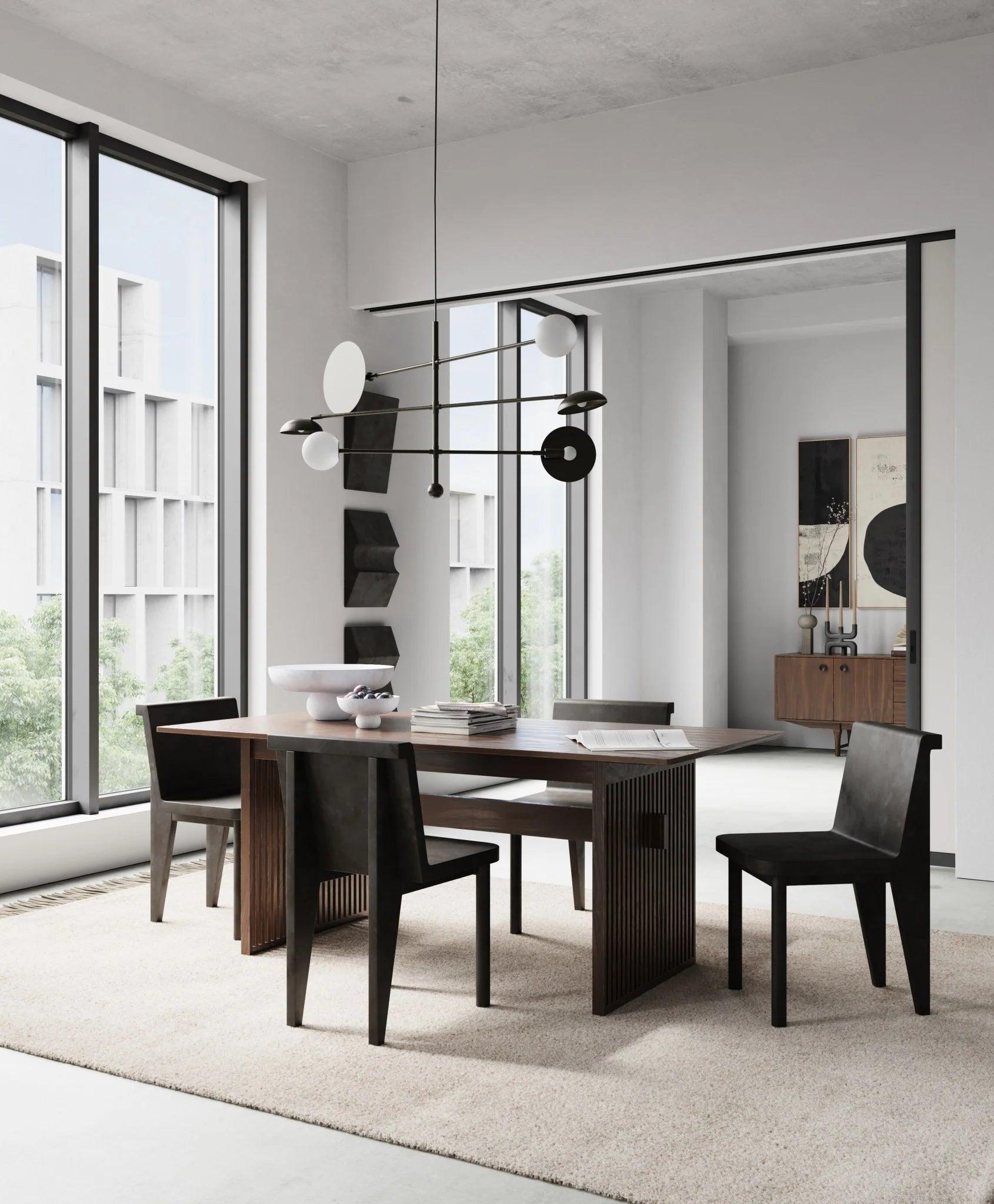 Krzesło BRUTUS SLIM ciemnobrązowy 101 Copenhagen Eye on Design