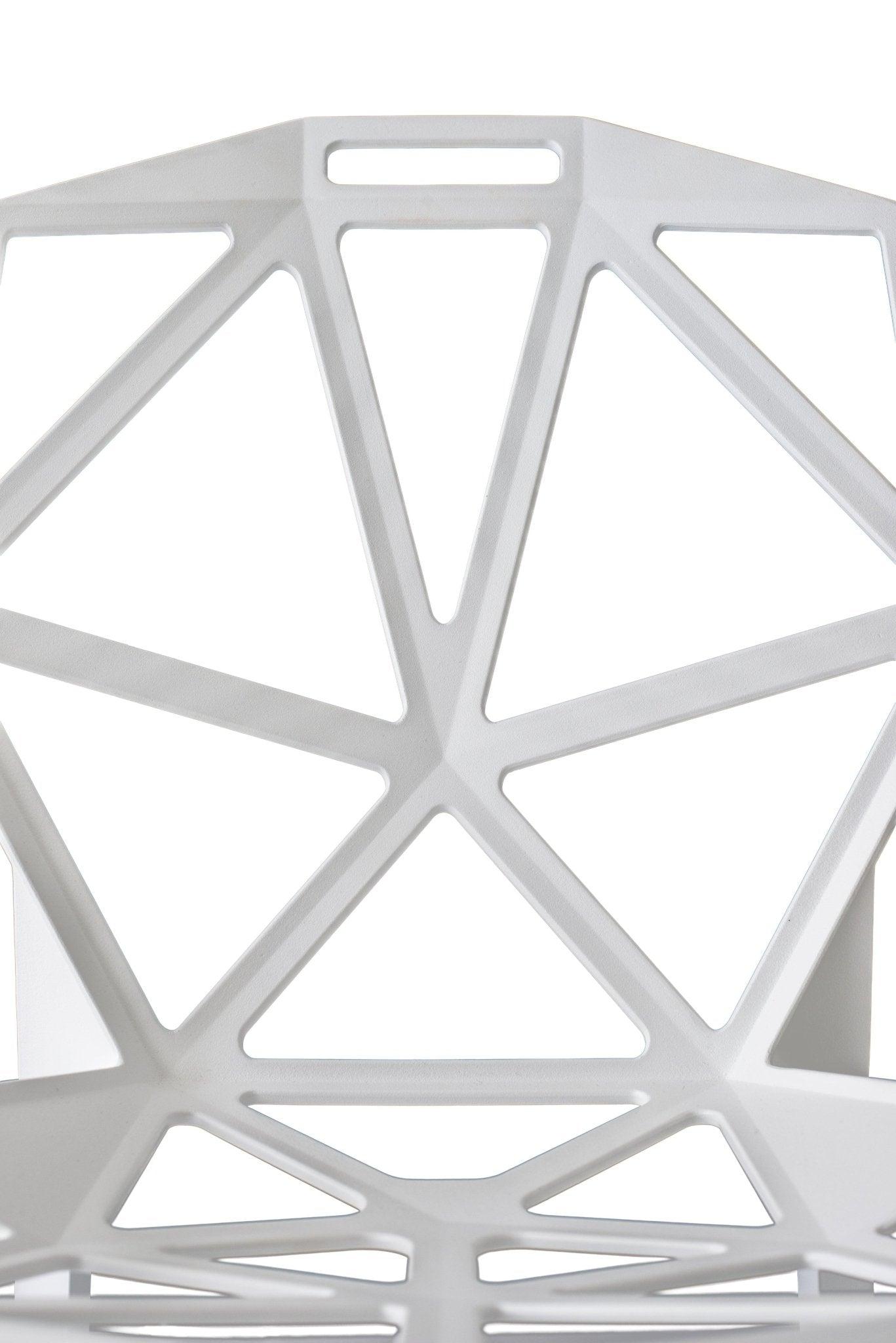 Krzesło CHAIR_ONE biały z aluminium Magis Eye on Design