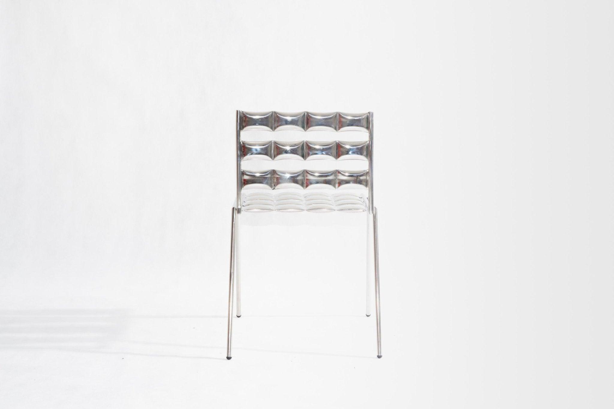 Krzesło COSMIC CHAIR stalowy Mati Sipiora Eye on Design