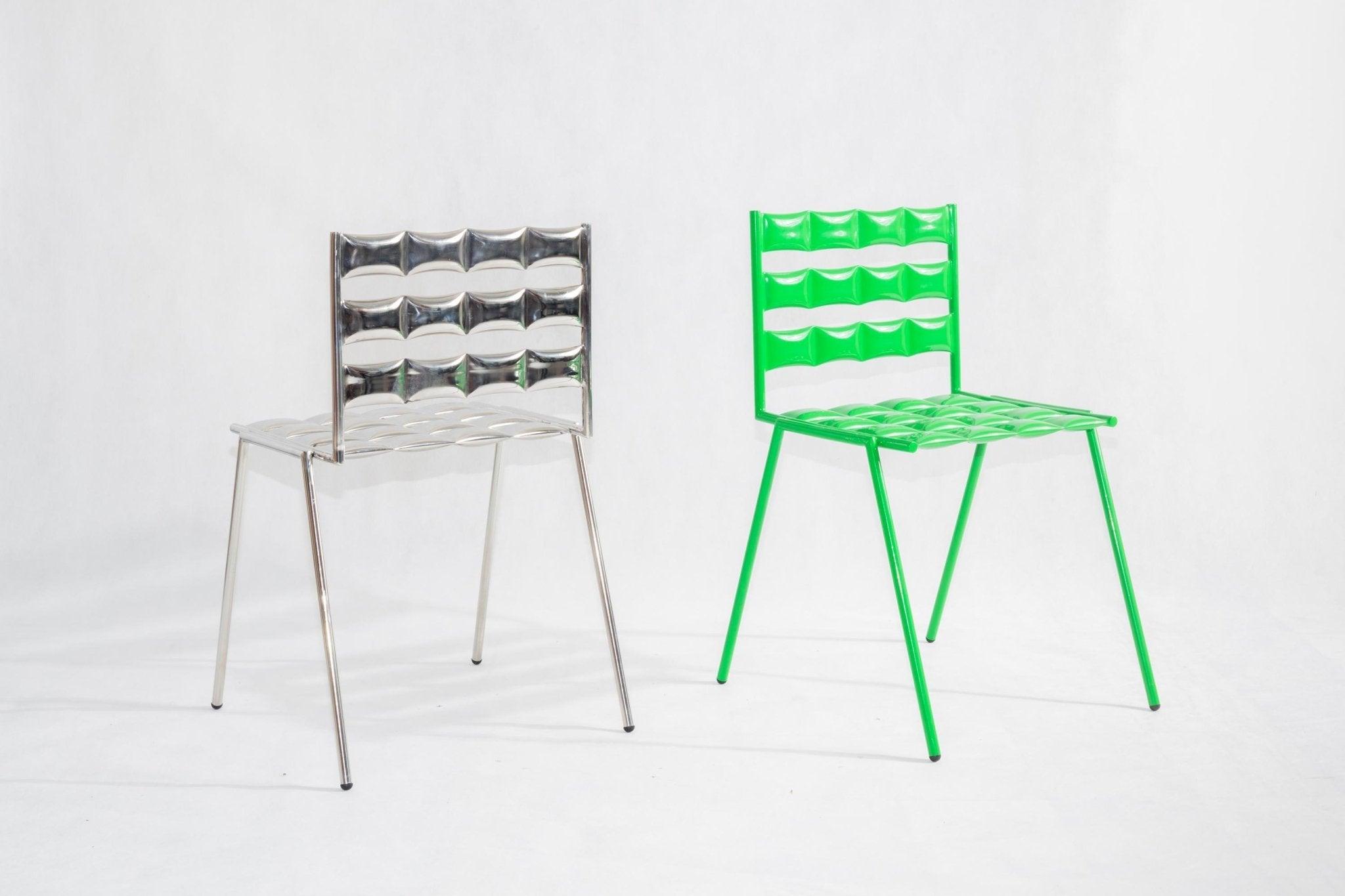Krzesło COSMIC CHAIR stalowy Mati Sipiora Eye on Design