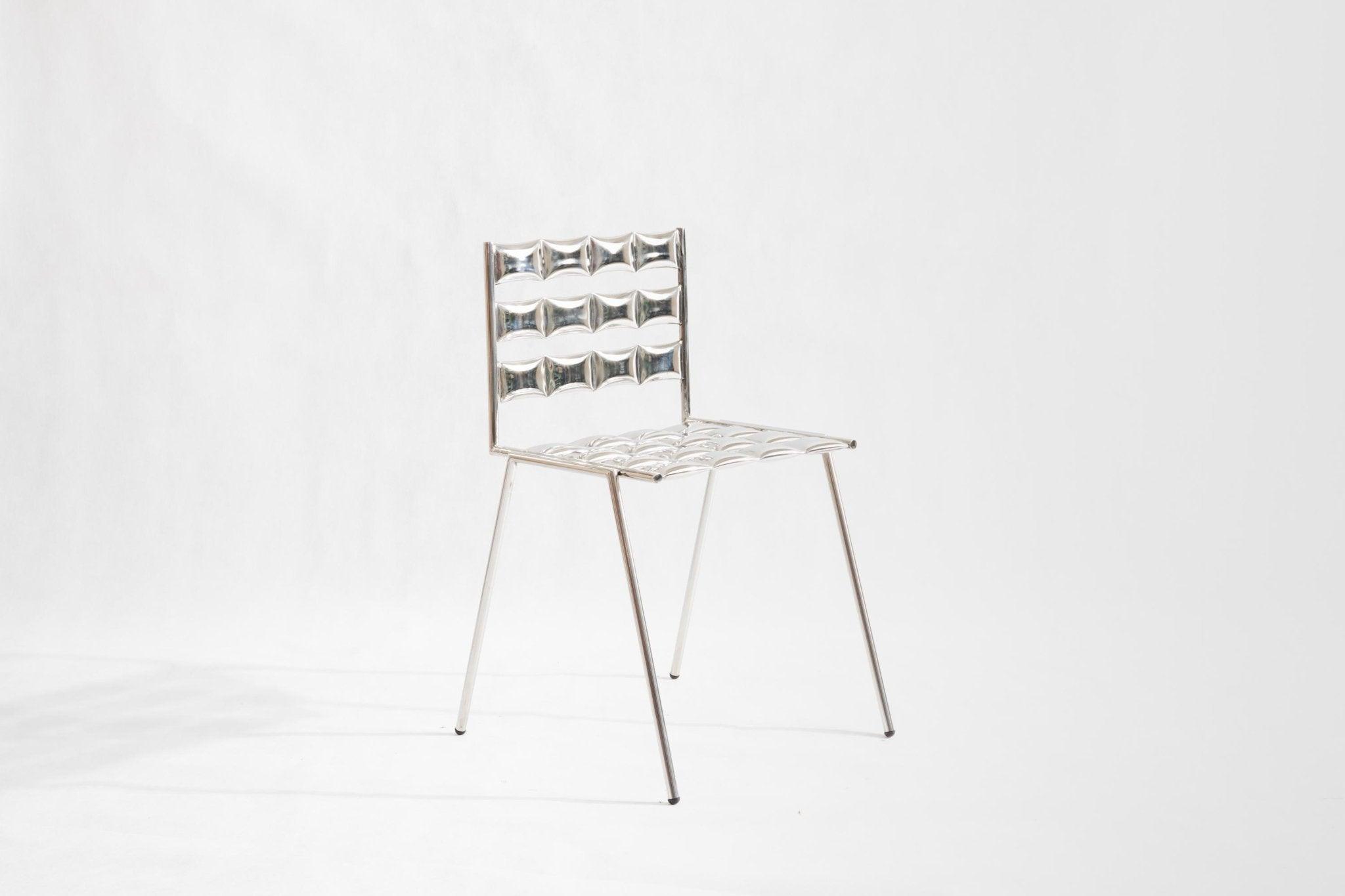 Krzesło COSMIC CHAIR stalowy Mati Sipiora Eye on Design