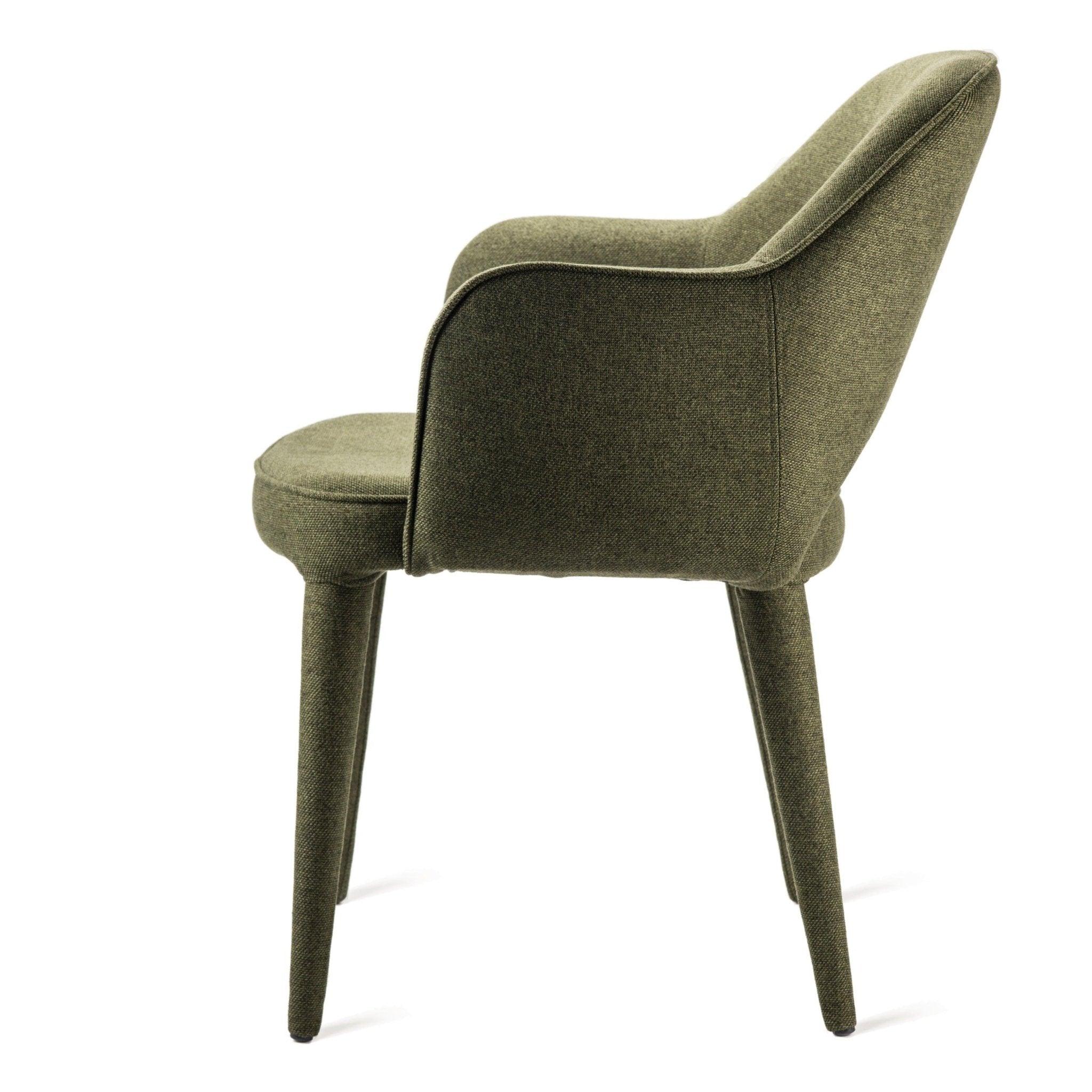 Krzesło COSY ciemnozielony Pols Potten Eye on Design