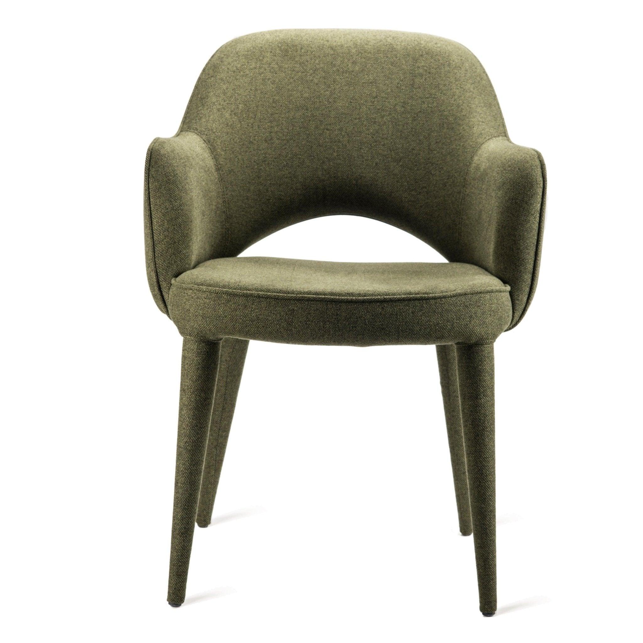 Krzesło COSY ciemnozielony Pols Potten Eye on Design