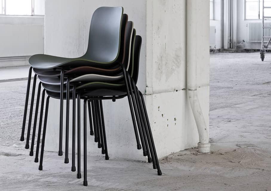 Krzesło LANGUE bordowy NORR11 Eye on Design