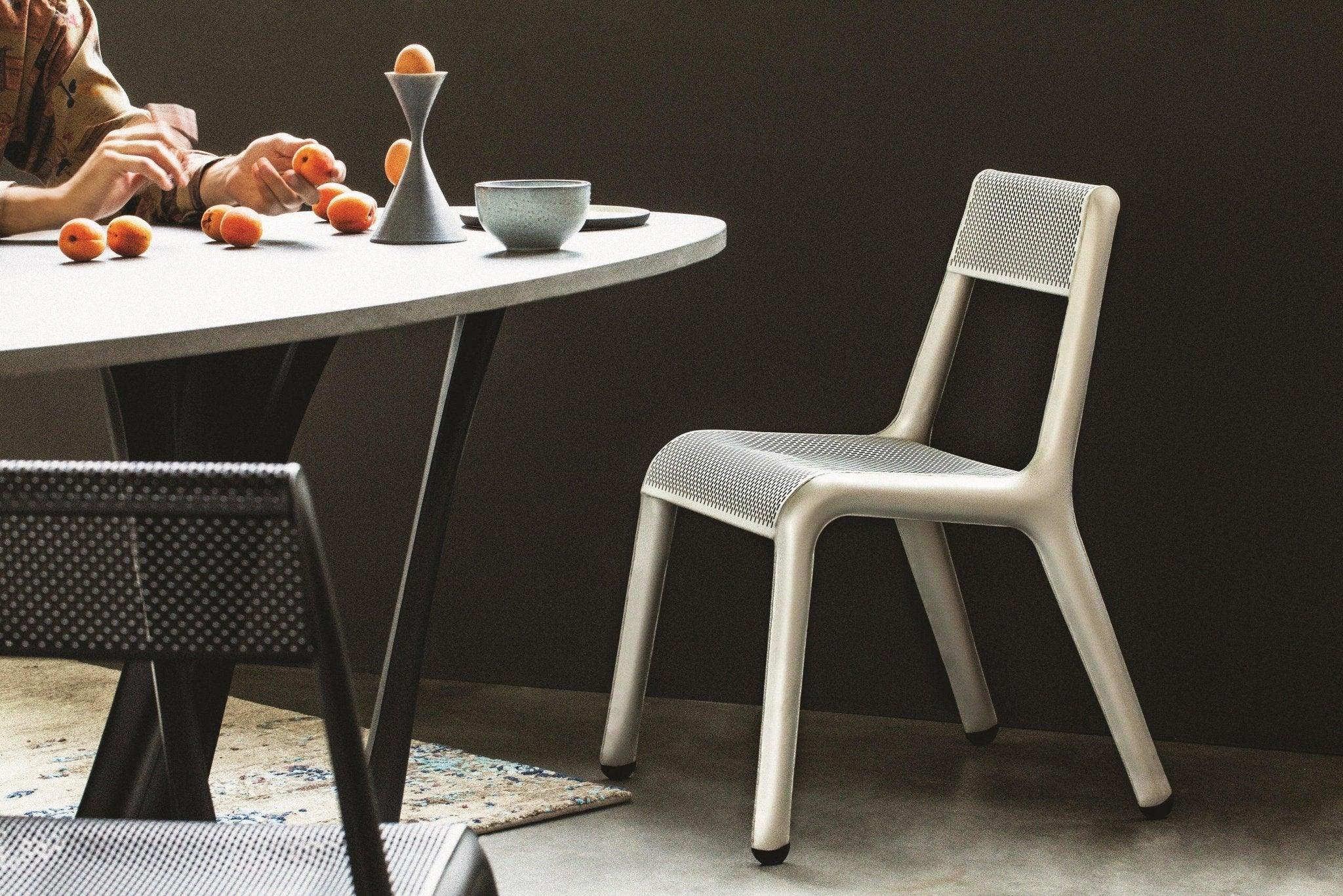 Krzesło LEGGERA anodowy czarny Zieta Studio Eye on Design