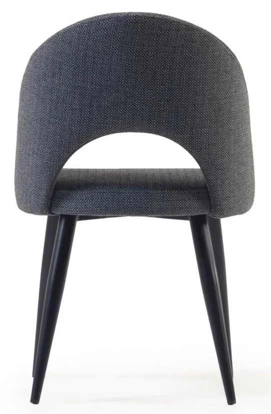 Stuhl MAEL dunkelgrau Chenille