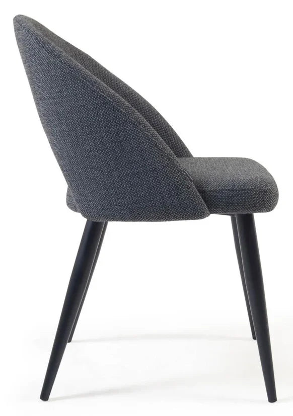 Stuhl MAEL dunkelgrau Chenille