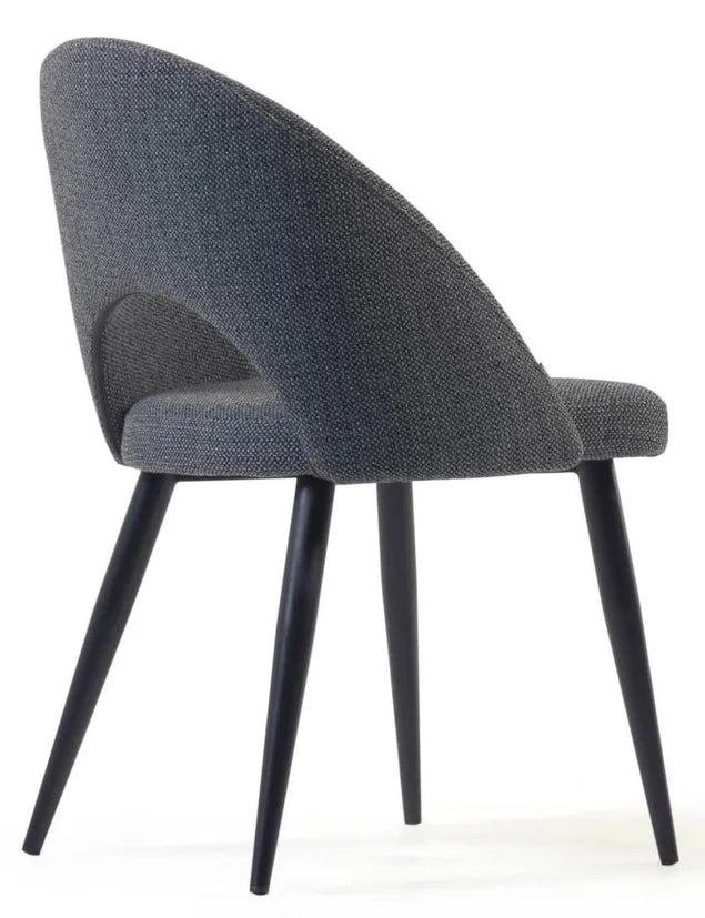Stuhl MAEL dunkelgrau Chenille
