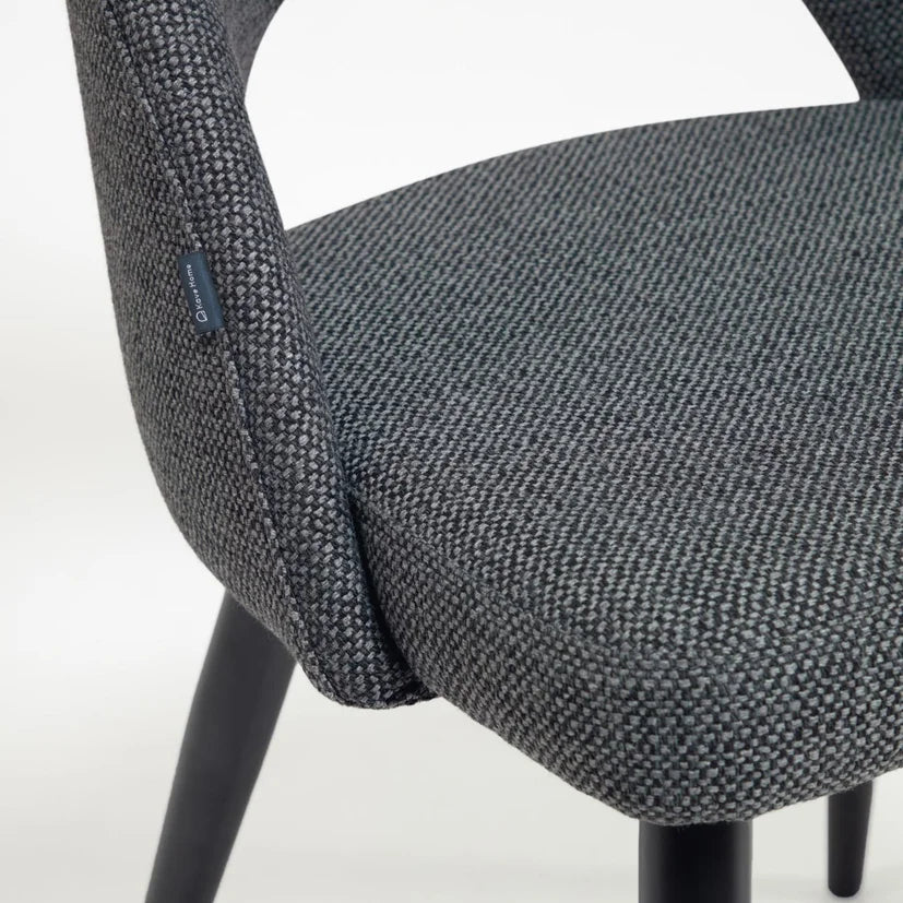 Stuhl MAEL dunkelgrau Chenille