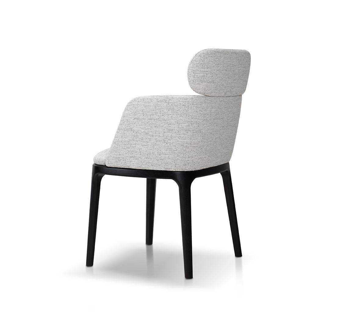 Krzesło MUST II tapicerowane z drewnianą podstawą Nobonobo Eye on Design