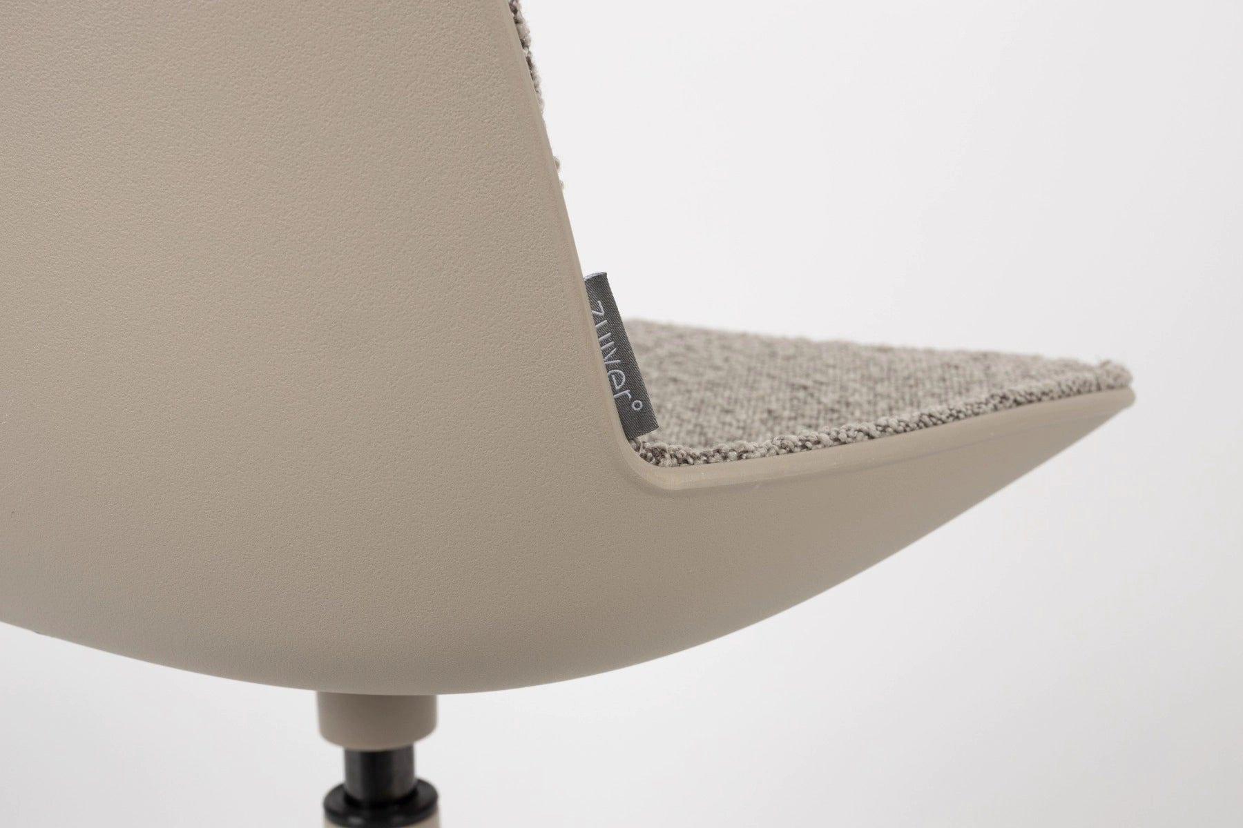 Krzesło obrotowe ALBERT KUIP taupe Zuiver Eye on Design