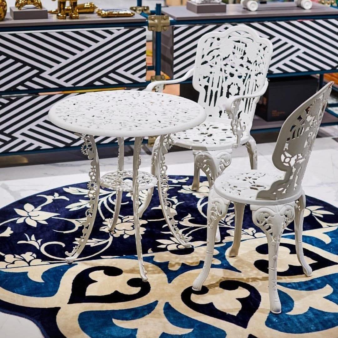 Krzesło ogrodowe INDUSTRY biały Seletti Eye on Design
