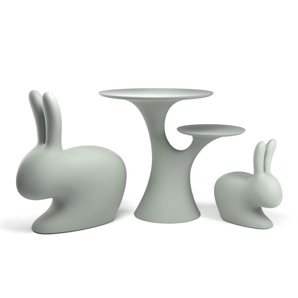 Krzesło RABBIT jasnoszary Qeeboo Eye on Design