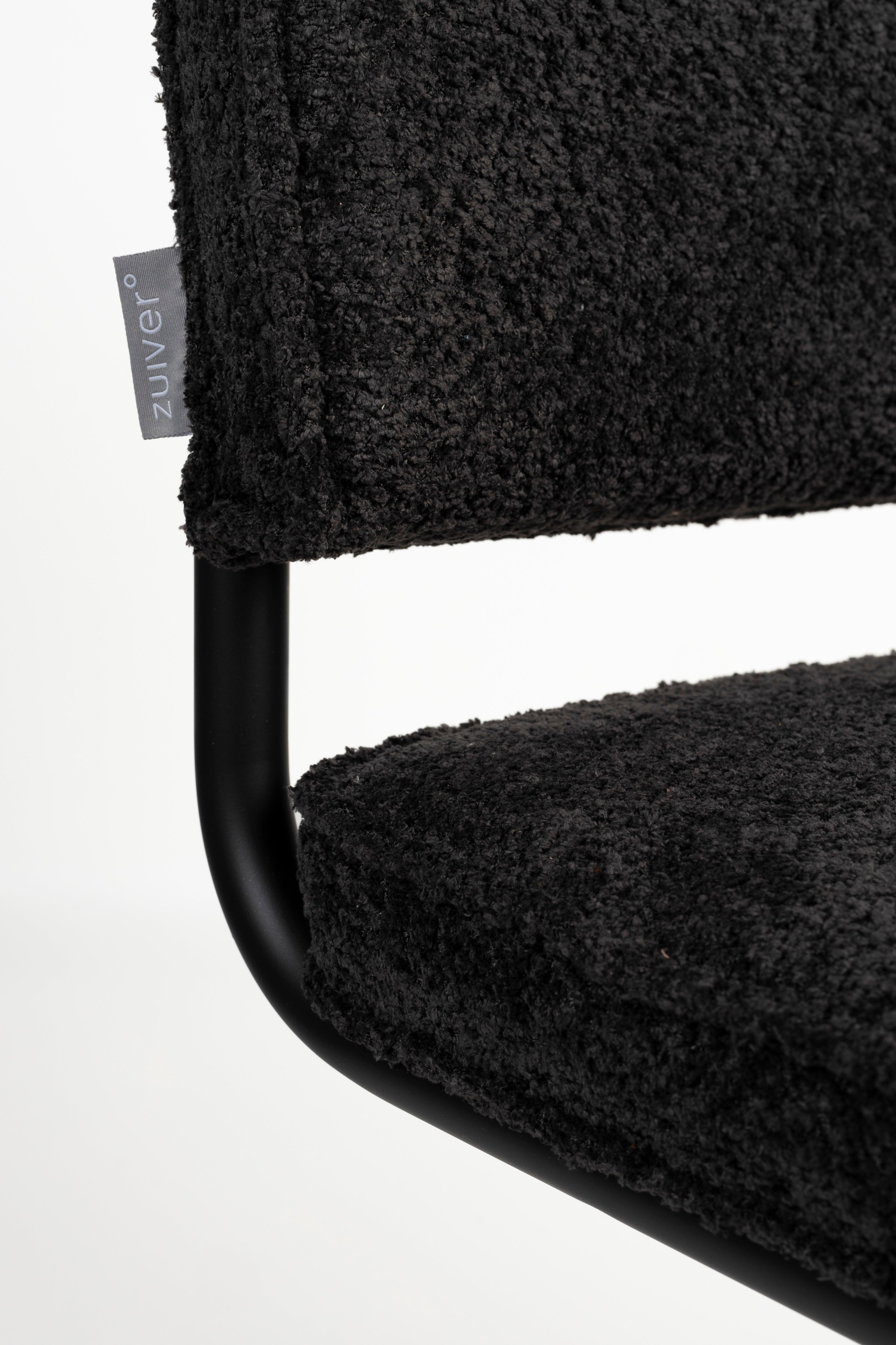 Ridge Soft Chair Black Zuiver Eye on Design