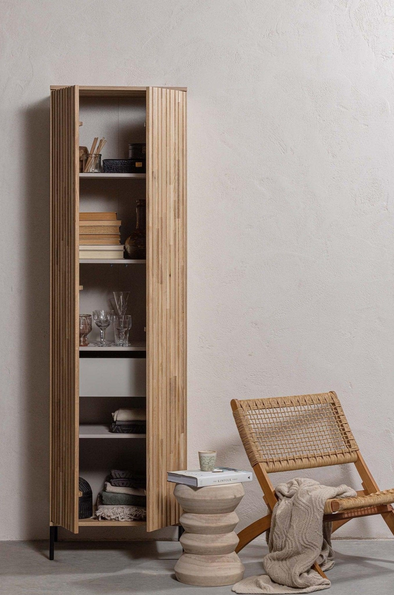 Krzesło składane zewnętrzne LOIS eukaliptus Woood Eye on Design