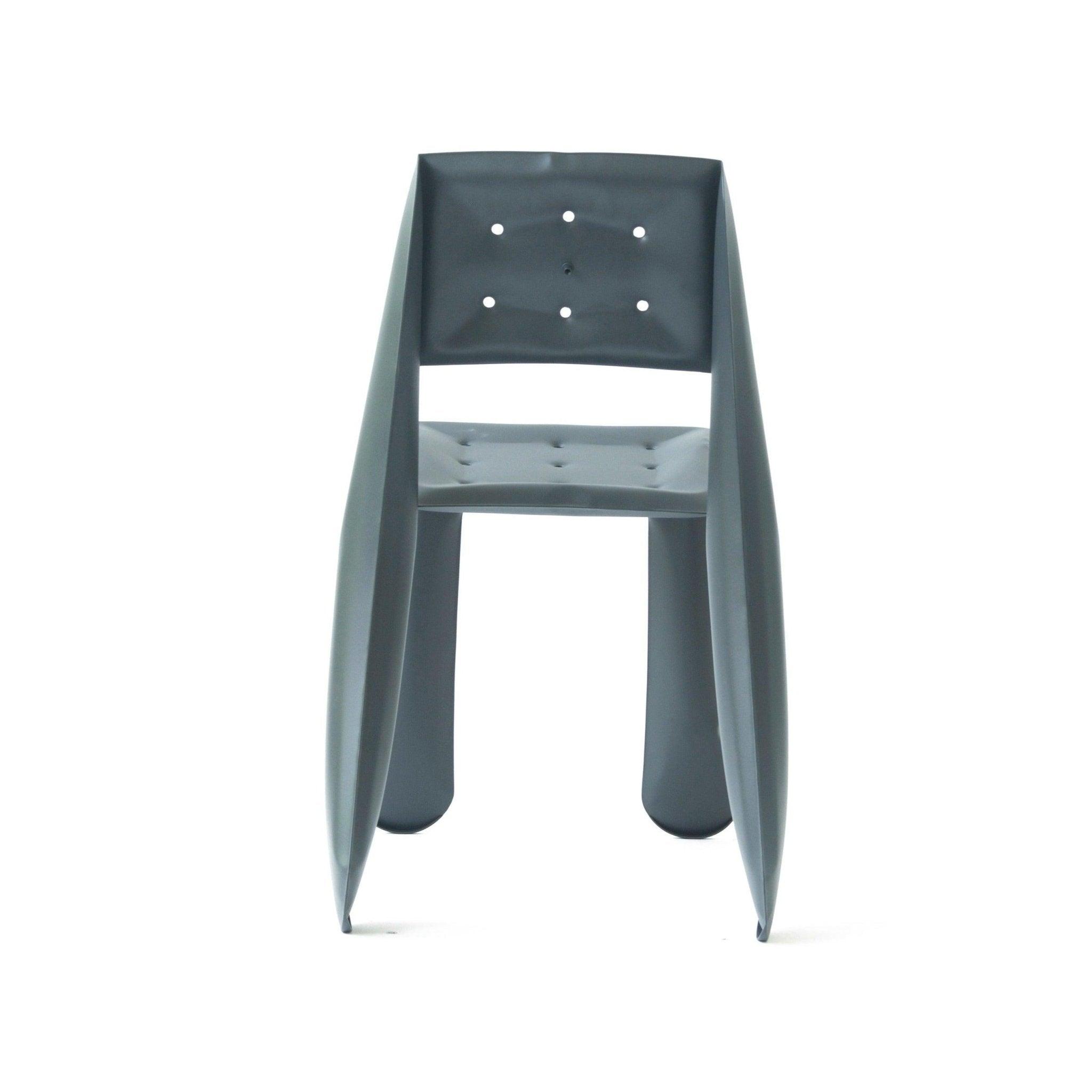 Krzesło stalowe CHIPPENSTEEL 0.5 grafitowy szary mat Zieta Studio Eye on Design