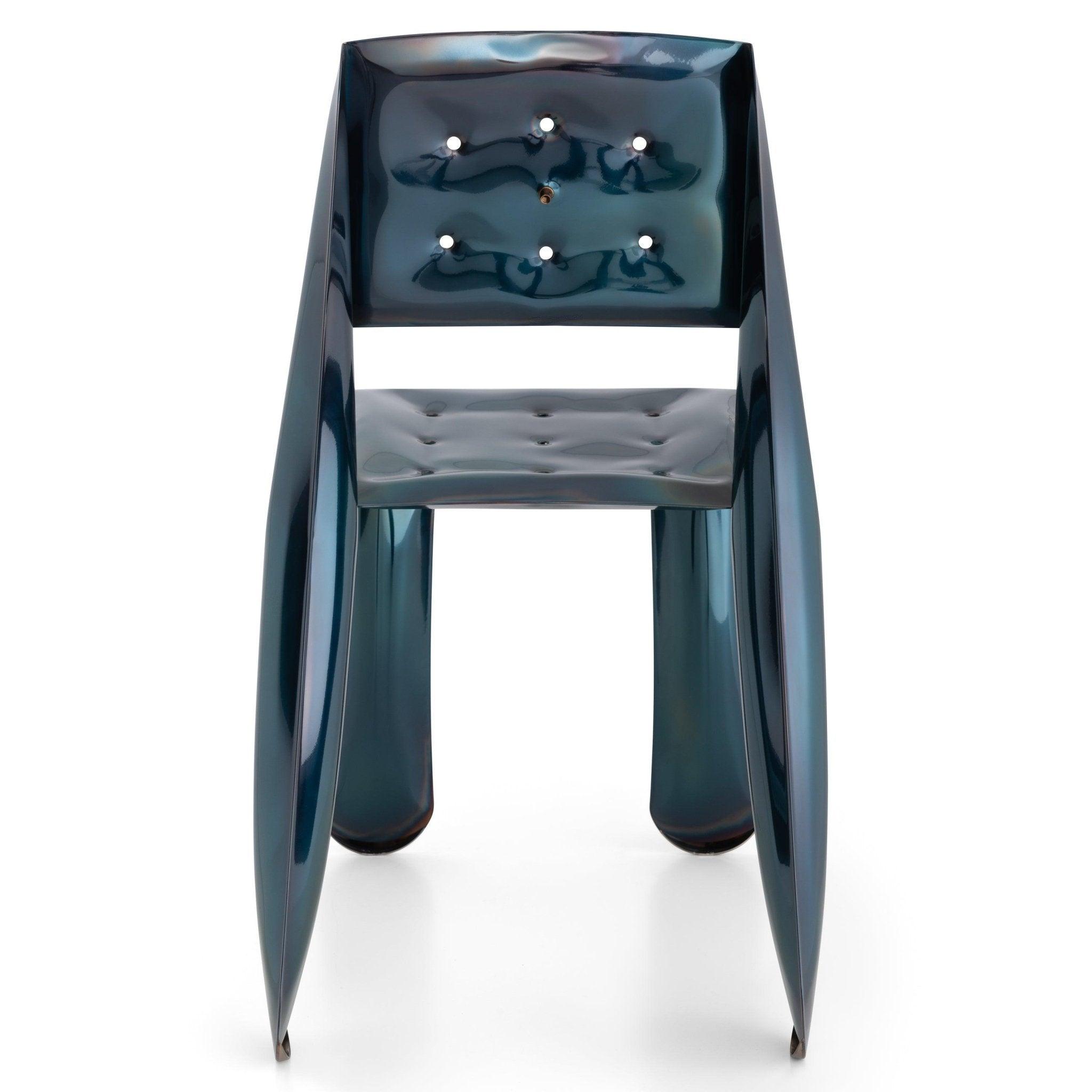 Krzesło stalowe CHIPPENSTEEL 0.5 heat kosmiczny błękit Zieta Studio Eye on Design