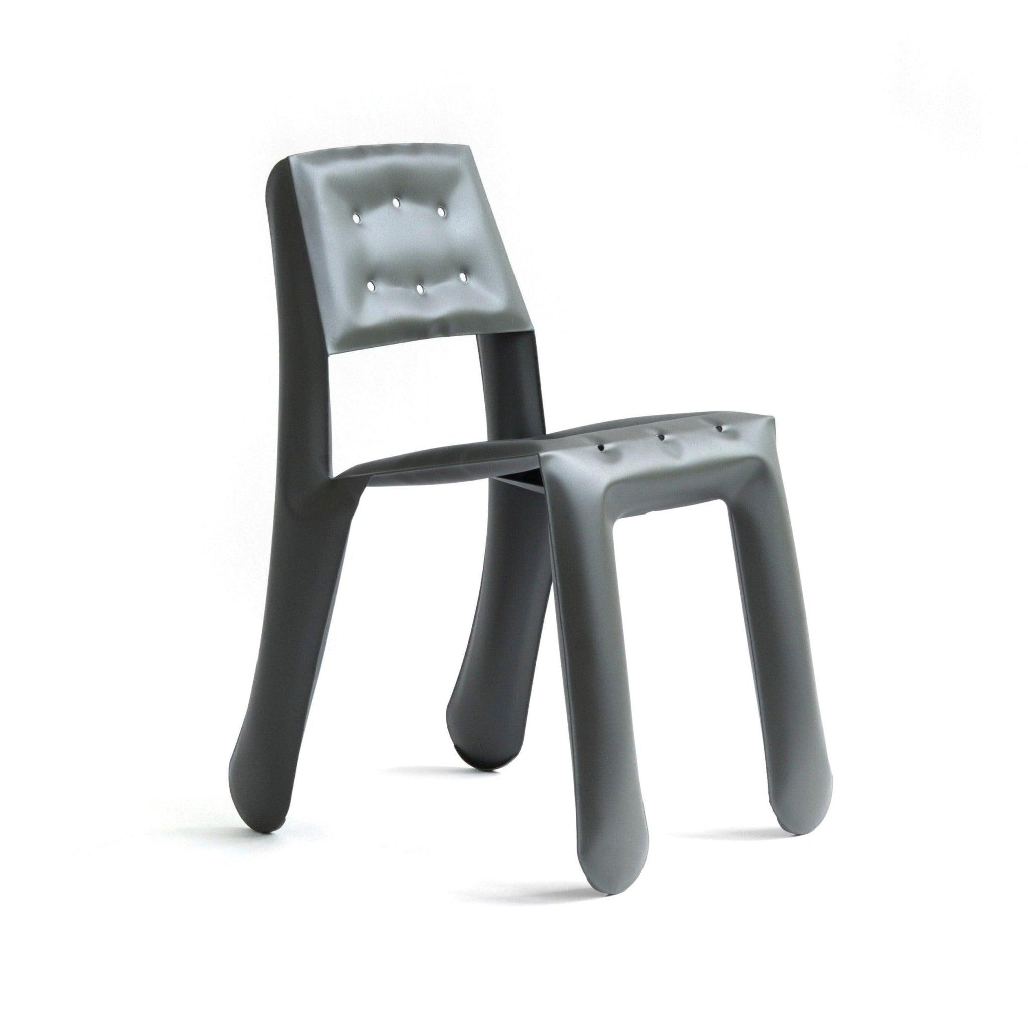 Krzesło stalowe CHIPPENSTEEL 0.5 szary mat Zieta Studio Eye on Design