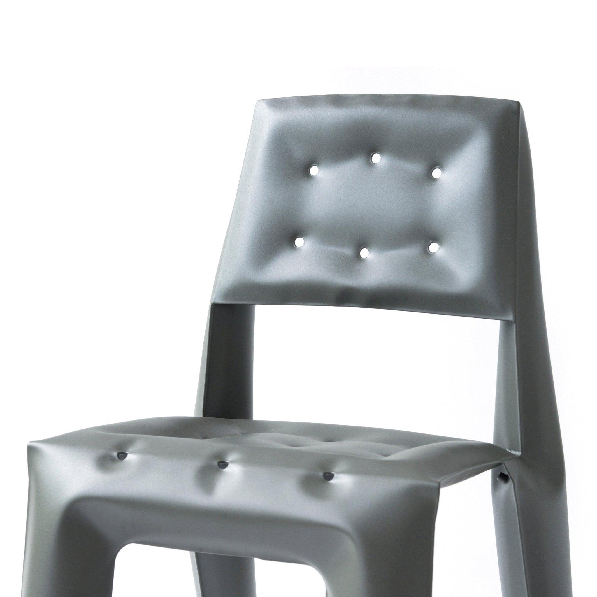 Krzesło stalowe CHIPPENSTEEL 0.5 szary mat Zieta Studio Eye on Design