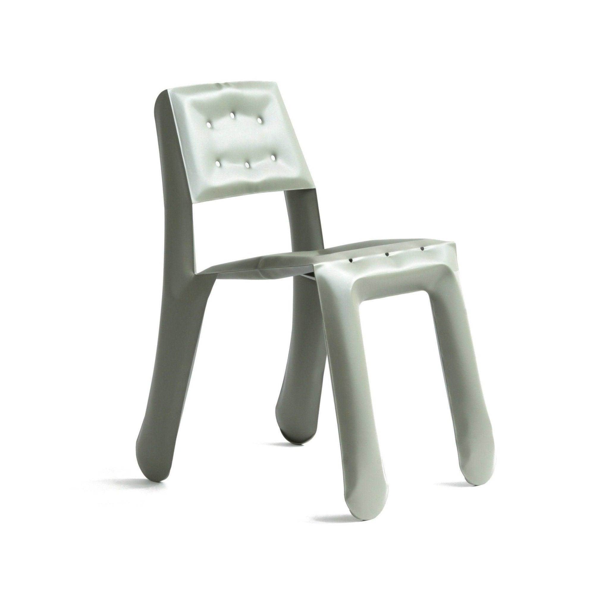 Krzesło stalowe CHIPPENSTEEL 0.5 szary mech mat Zieta Studio Eye on Design