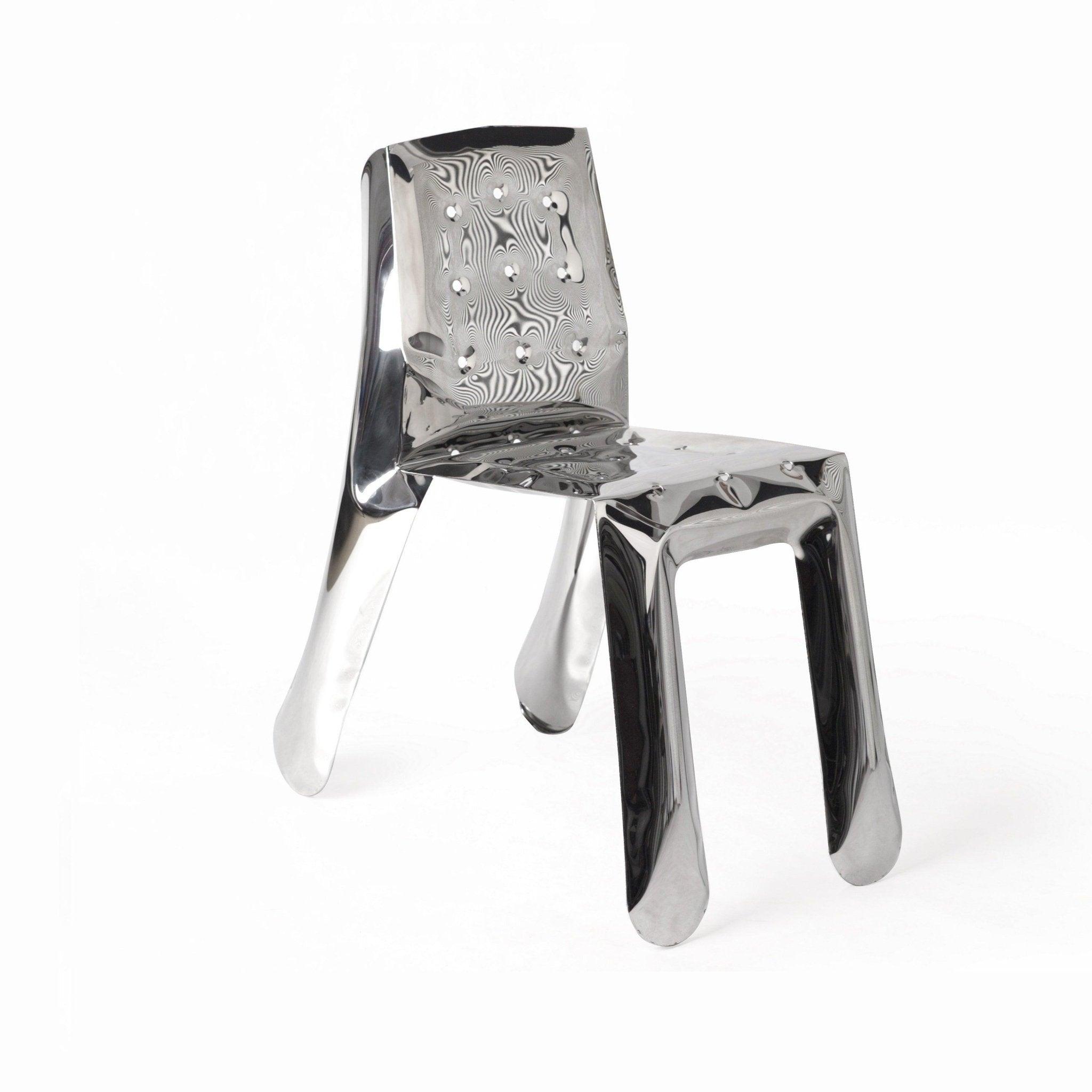 Krzesło stalowe CHIPPENSTEEL 1.0 inox Zieta Studio Eye on Design