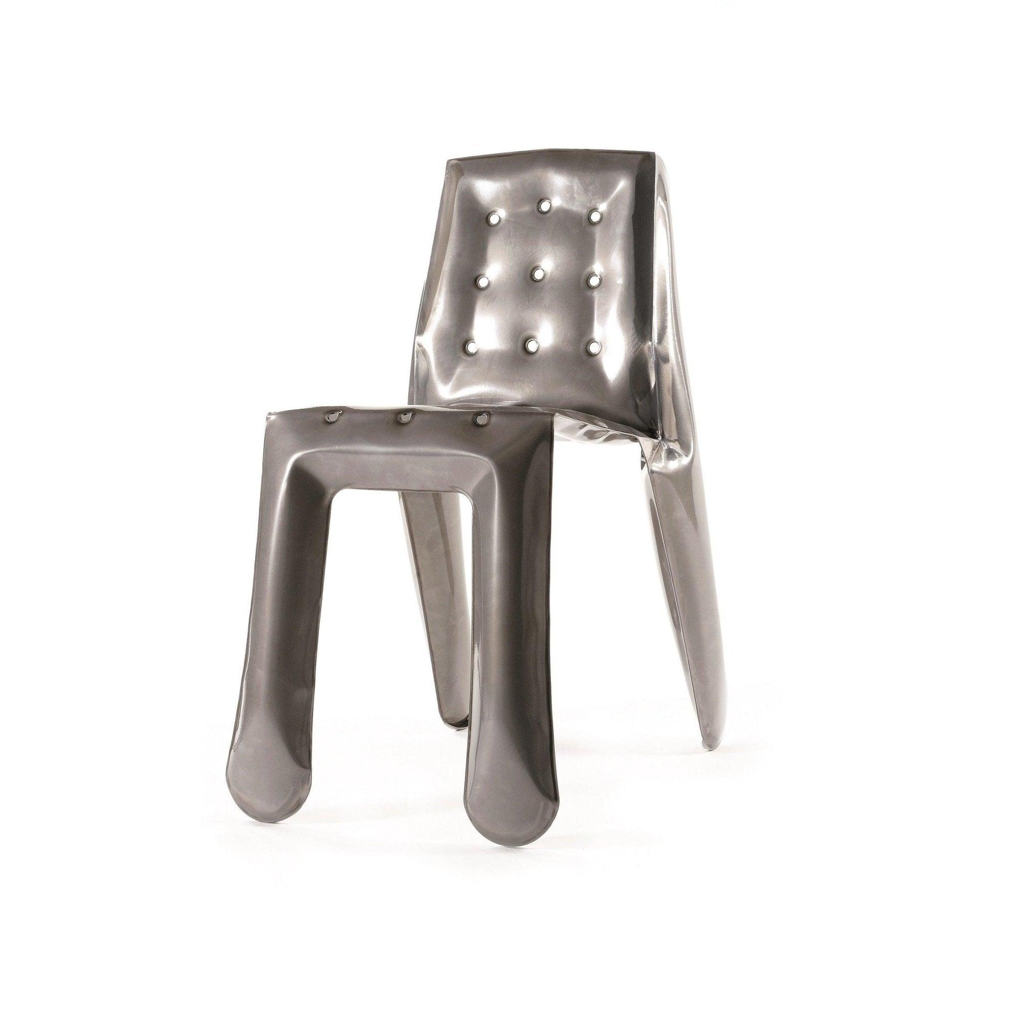 Krzesło stalowe CHIPPENSTEEL 1.0 inox Zieta Studio Eye on Design