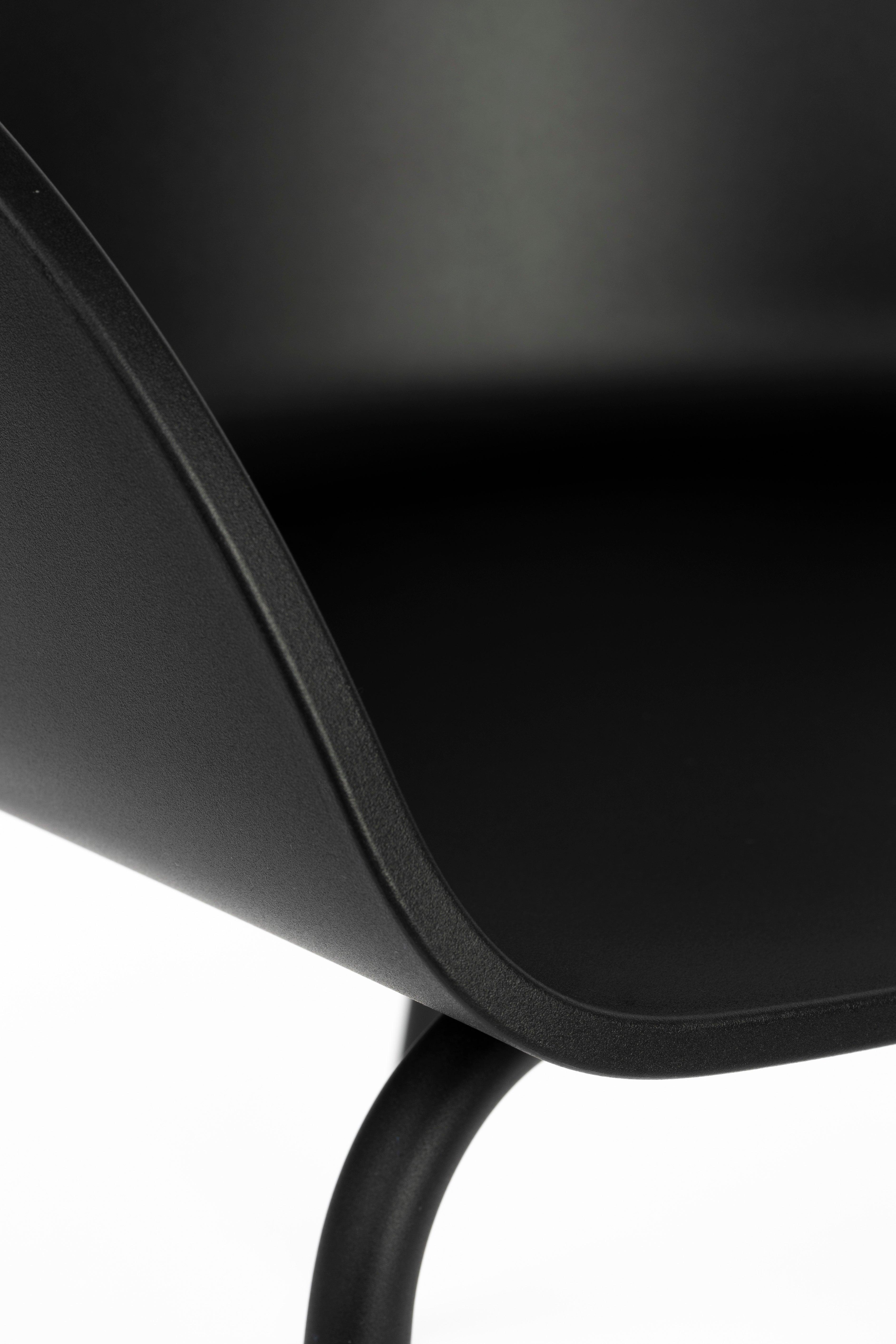 Krzesło VOID czarny z czarna podstawą Zuiver Eye on Design