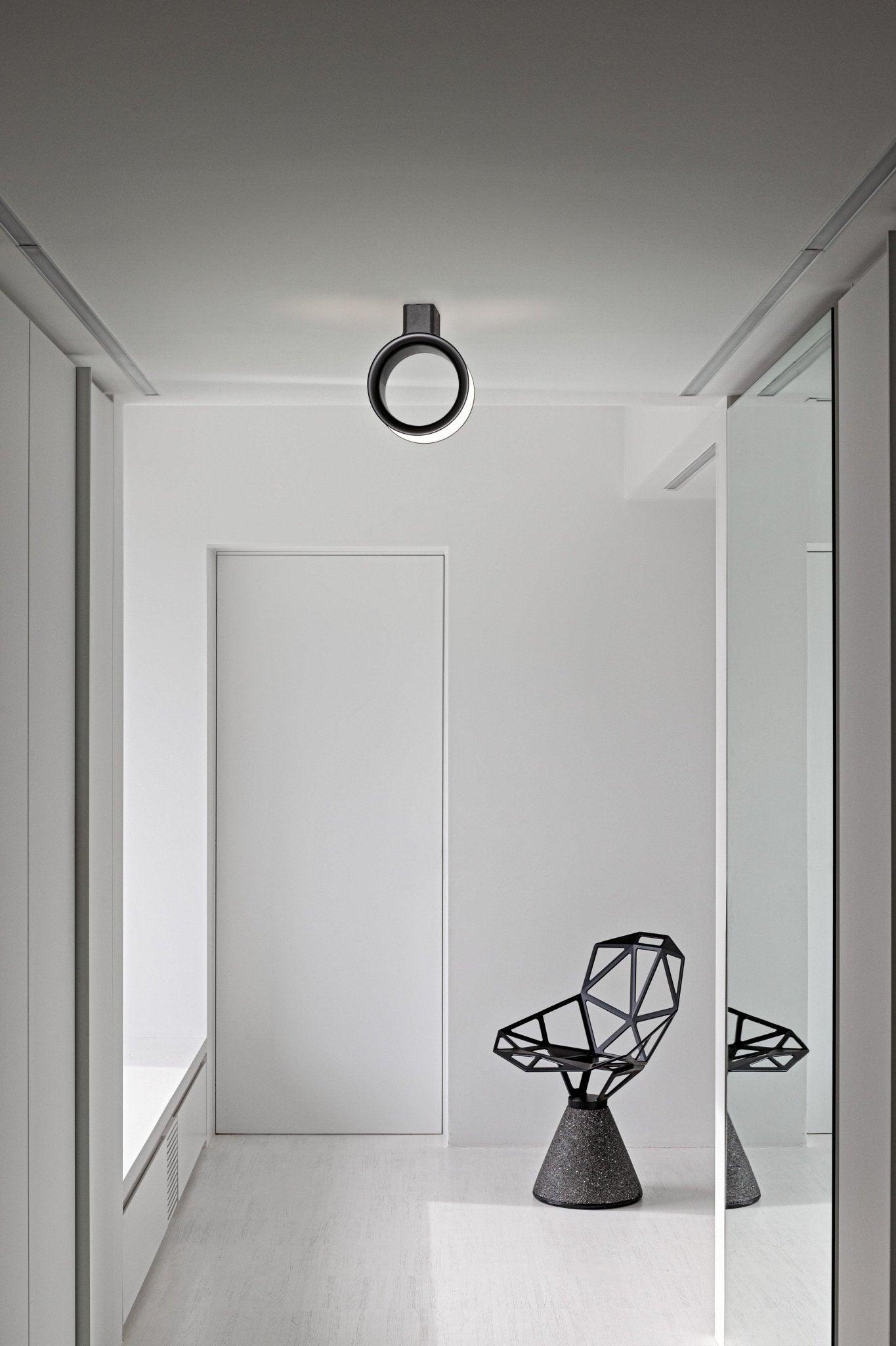 Krzesło z betonową podstawą CHAIR_ONE czerwony Magis Eye on Design