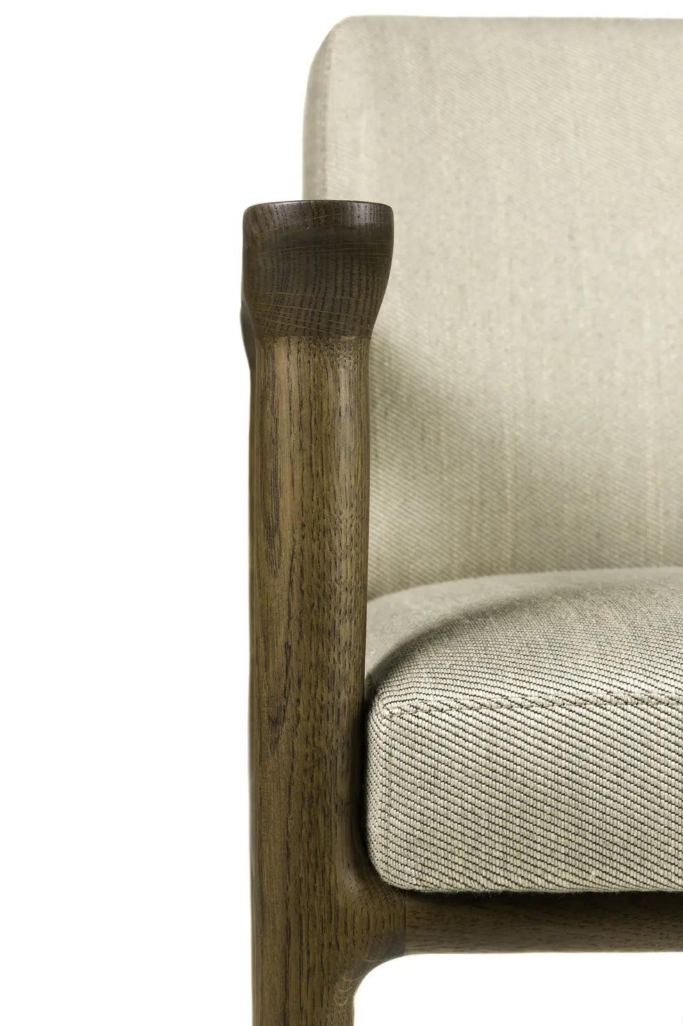 Krzesło z podłokietnikami ZIO drewno dębowe Moooi Eye on Design